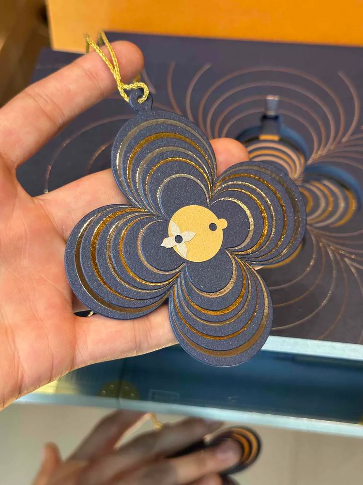 2021 Louis Vuitton Vivienne Christmas Ornament - Image 5