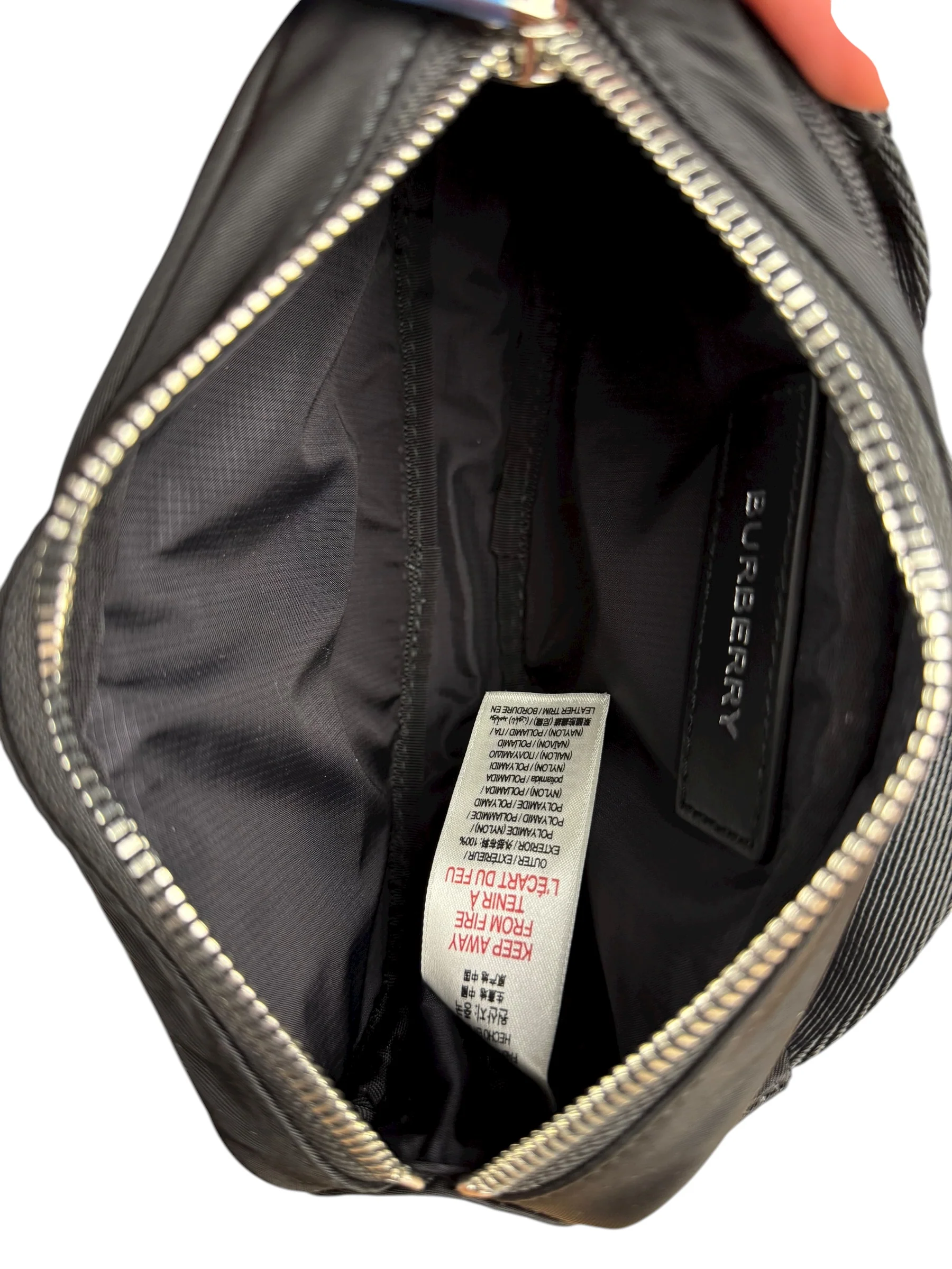Burberry Logo Print Nylon Cannon Bum Bag - Image 16