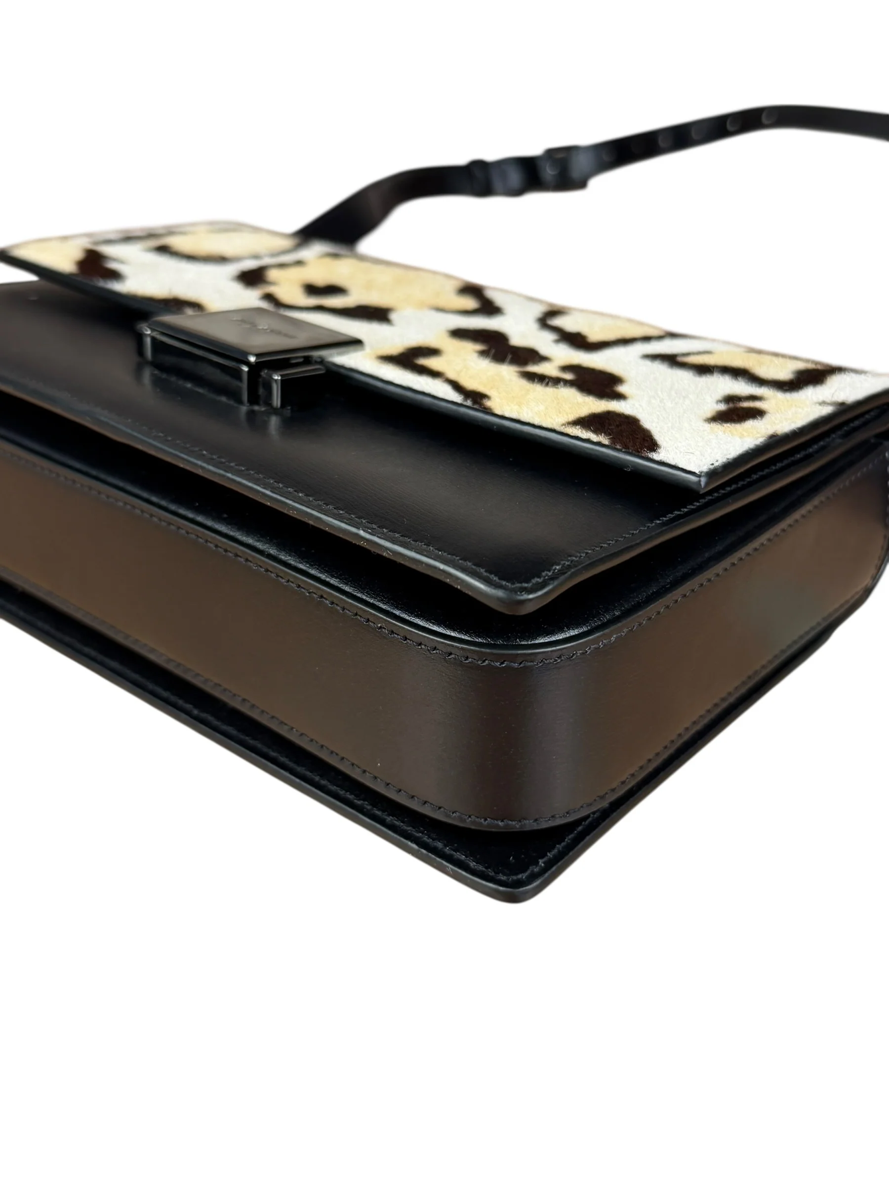 YSL Leopard Print Bellechasse Crossbody - Image 11