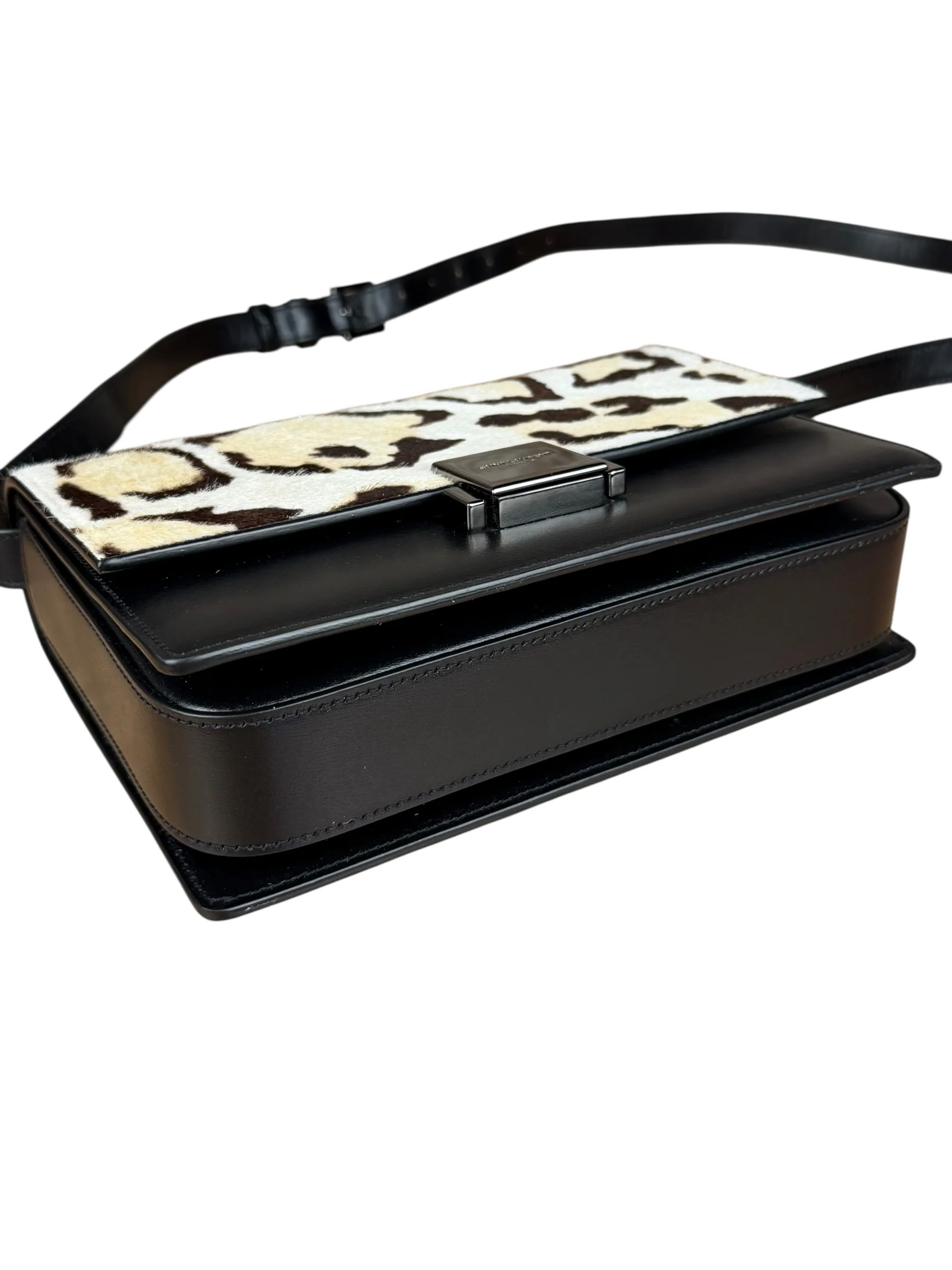 YSL Leopard Print Bellechasse Crossbody - Image 12