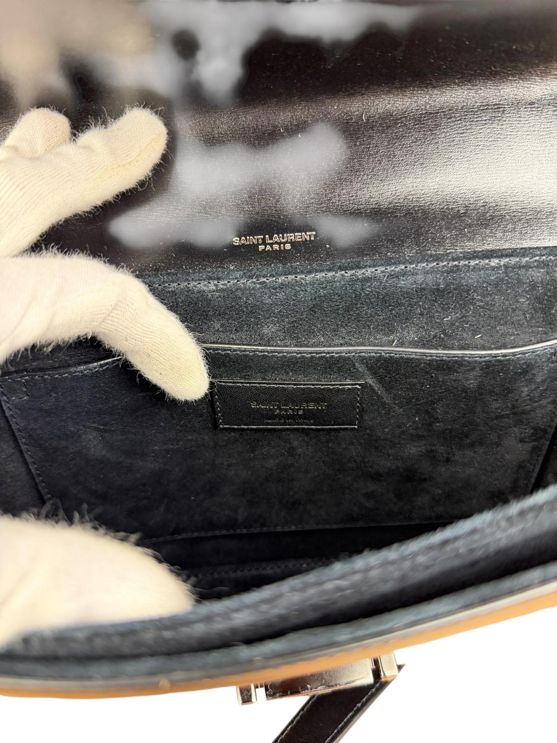 YSL Leopard Print Bellechasse Crossbody - Image 19