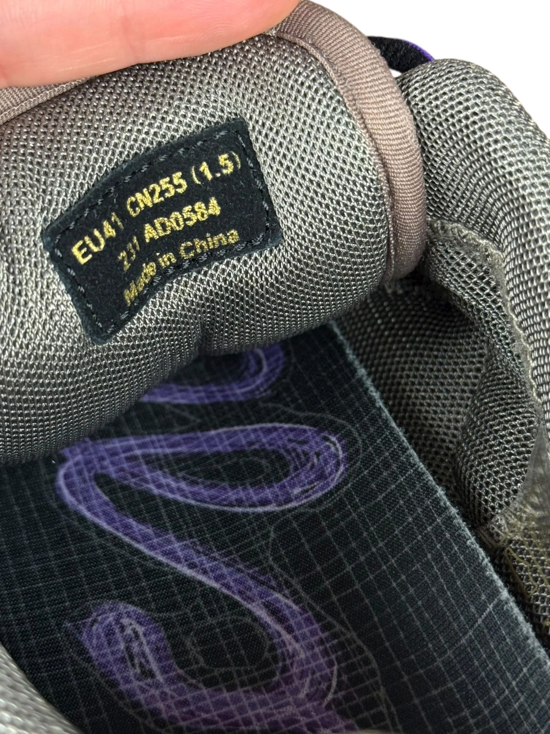 Acne Studios Bubba Sneakers Purple/Black - Image 15