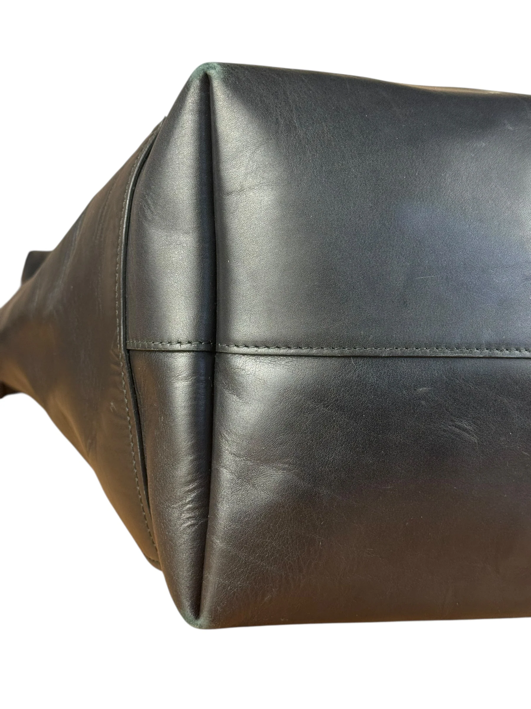 Balenciaga Black Leather Kendall Bucket Bag - Image 16