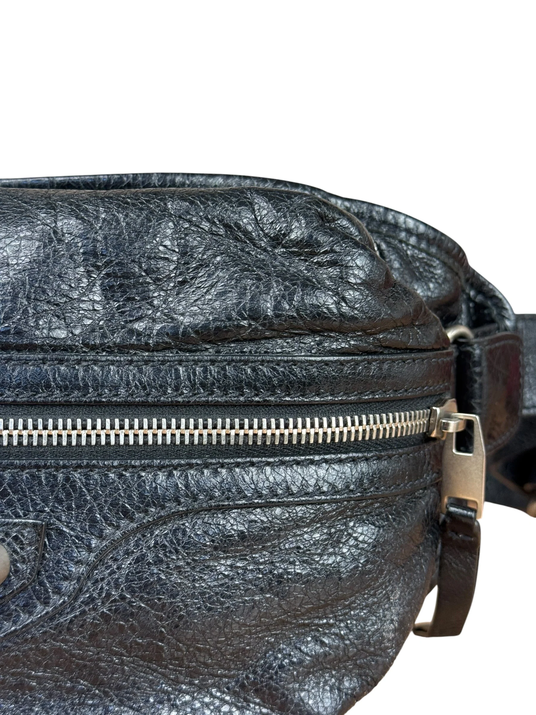 Balenciaga Black Neo Lift Waist Bag - Image 3