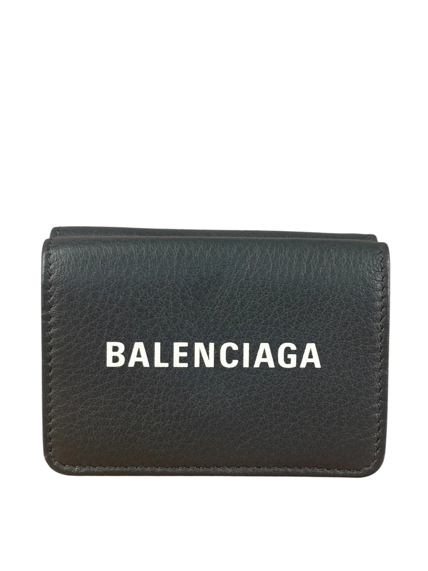 Balenciaga Compact Wallet Grey
