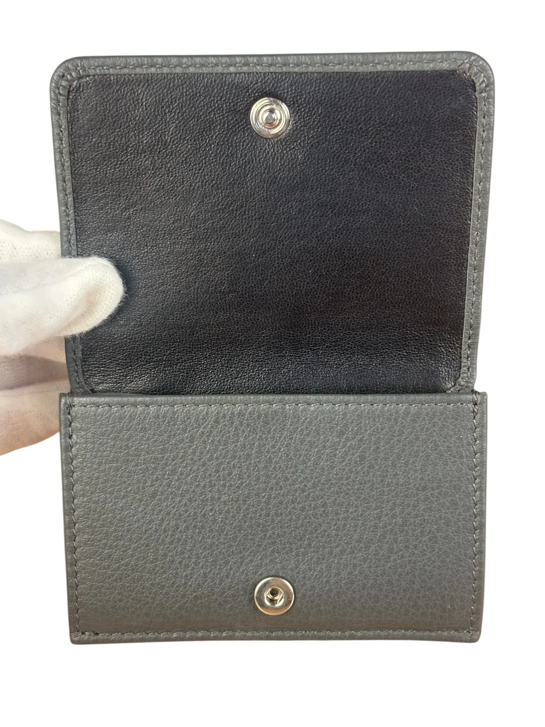 Balenciaga Compact Wallet Grey - Image 7