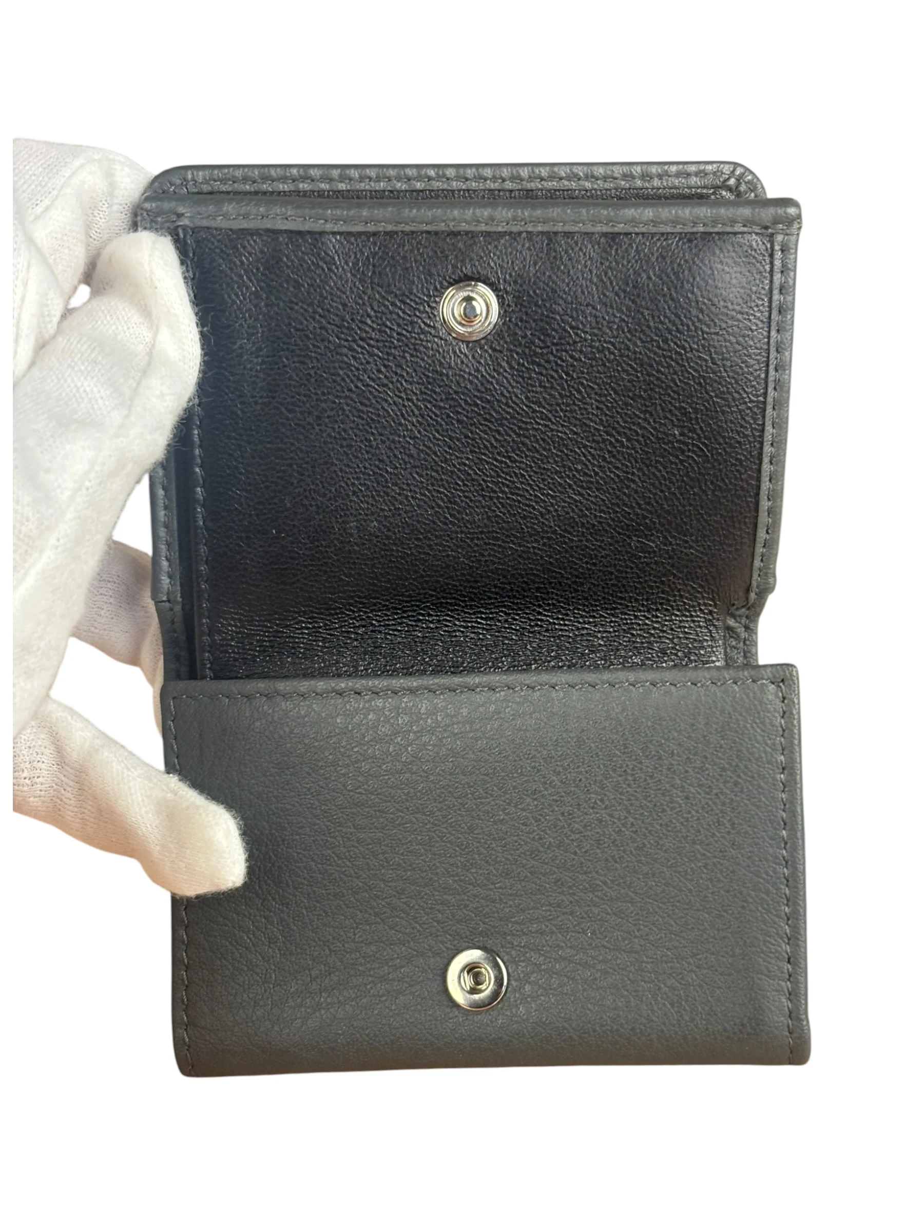 Balenciaga Compact Wallet Grey - Image 9