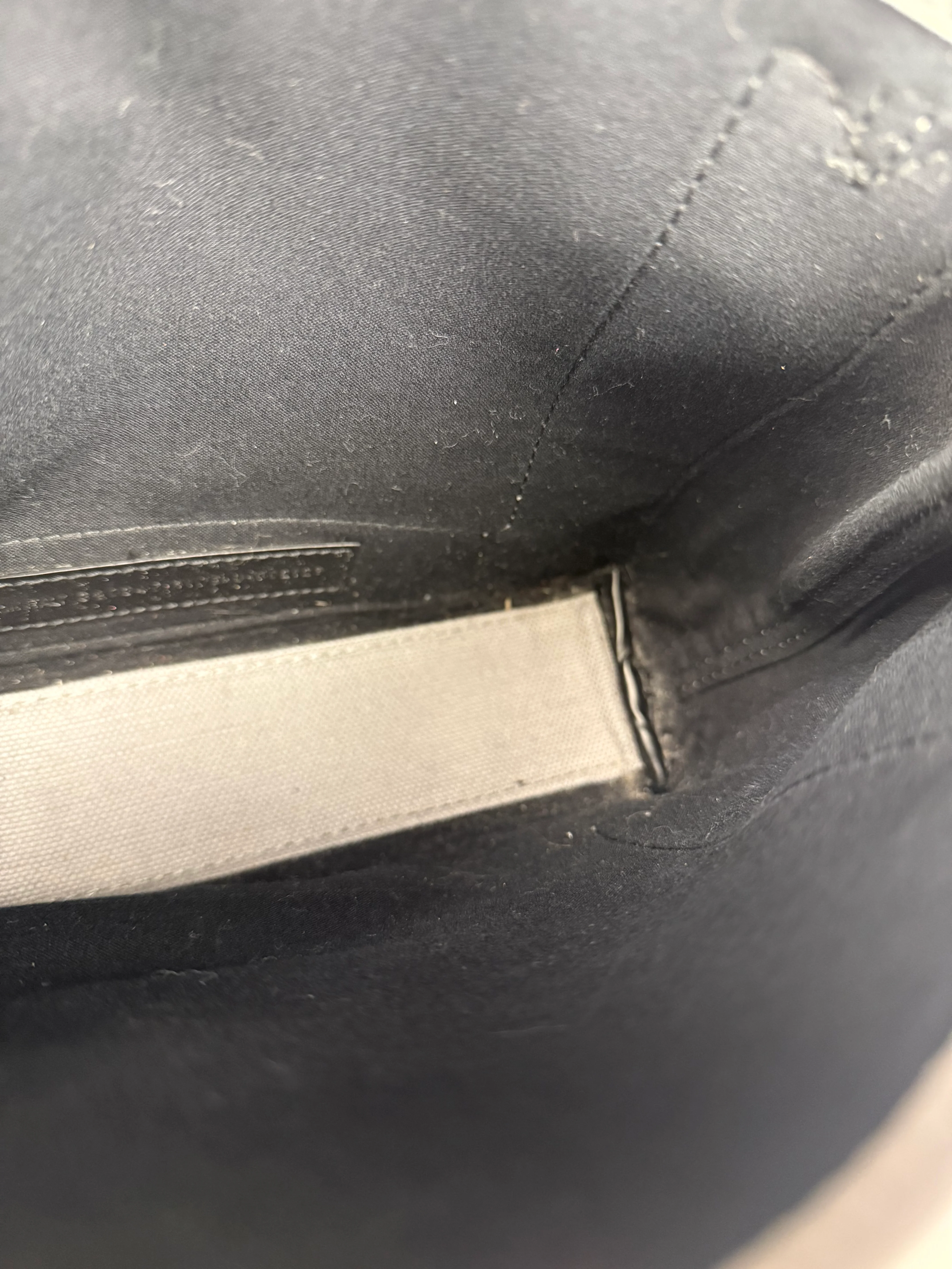 Balenciaga Grey Canvas/Leather Cabas Small 2Way Tote - Image 13