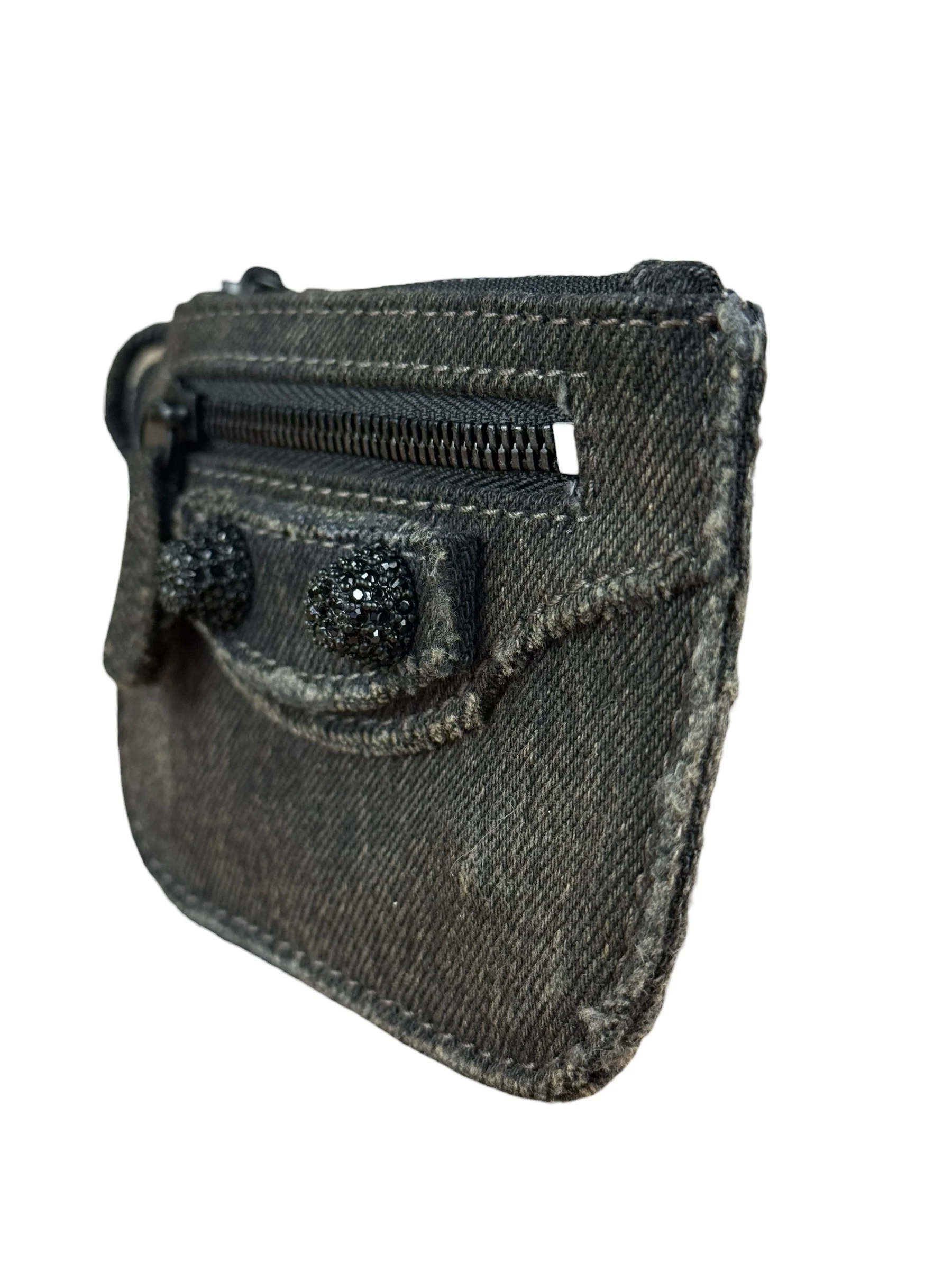 Balenciaga Le Cagole Zip Pouch Denim - Image 10