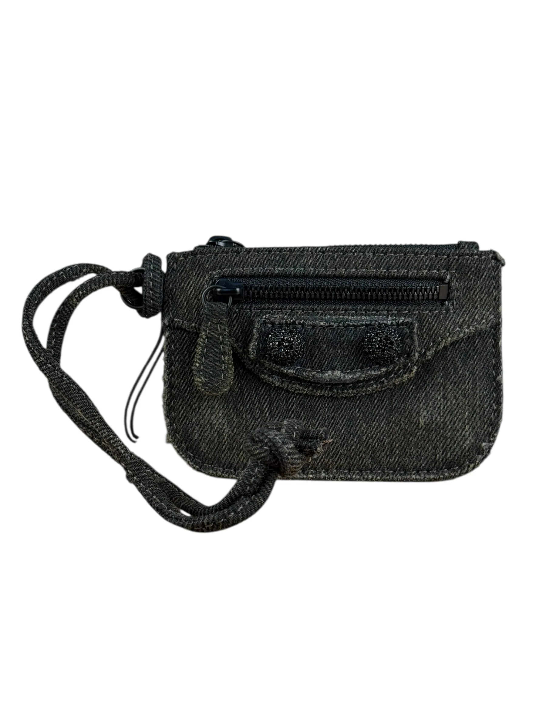 Balenciaga Le Cagole Zip Pouch Denim - Image 3