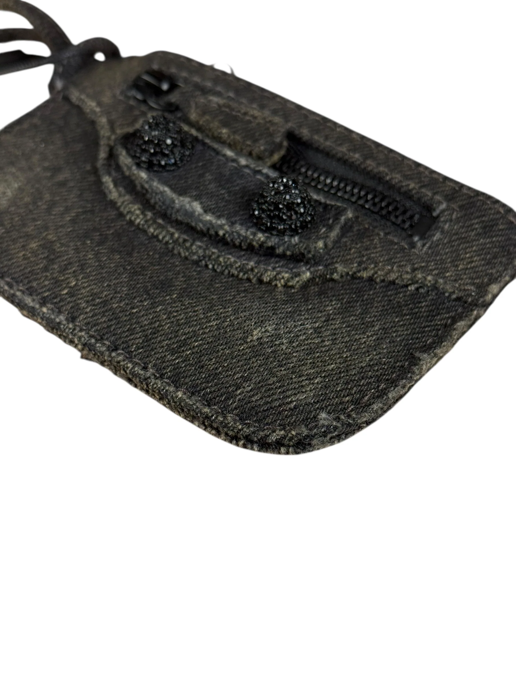 Balenciaga Le Cagole Zip Pouch Denim - Image 4