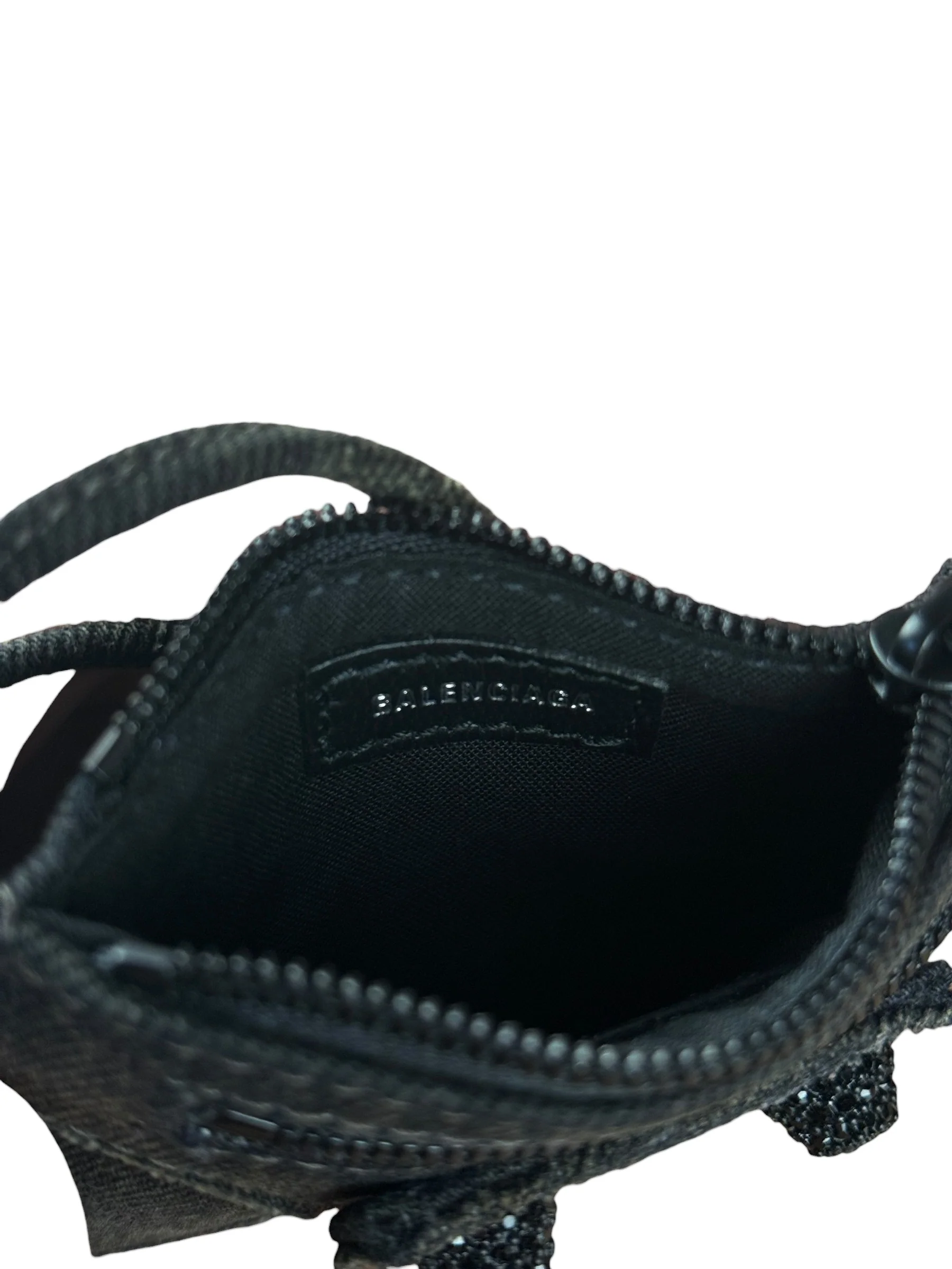 Balenciaga Le Cagole Zip Pouch Denim - Image 7