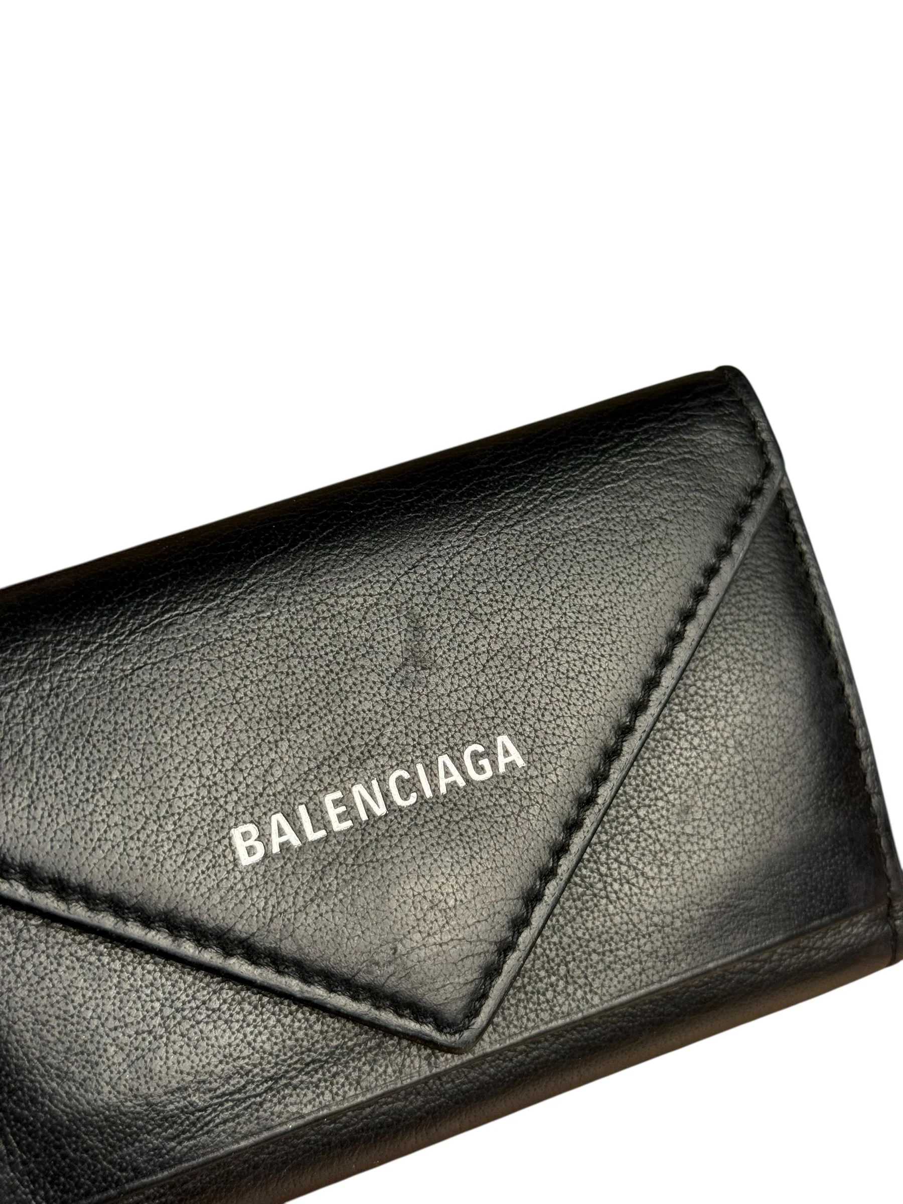 Balenciaga Leather Key Wallet - Image 3