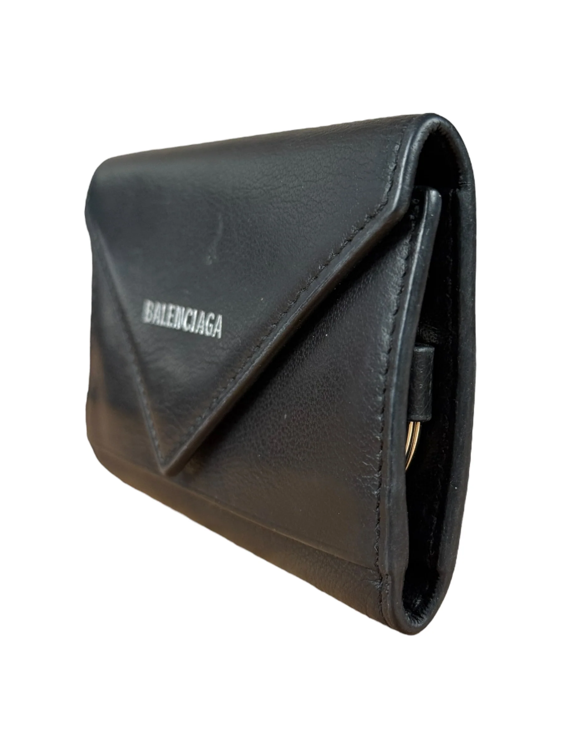 Balenciaga Leather Key Wallet - Image 7