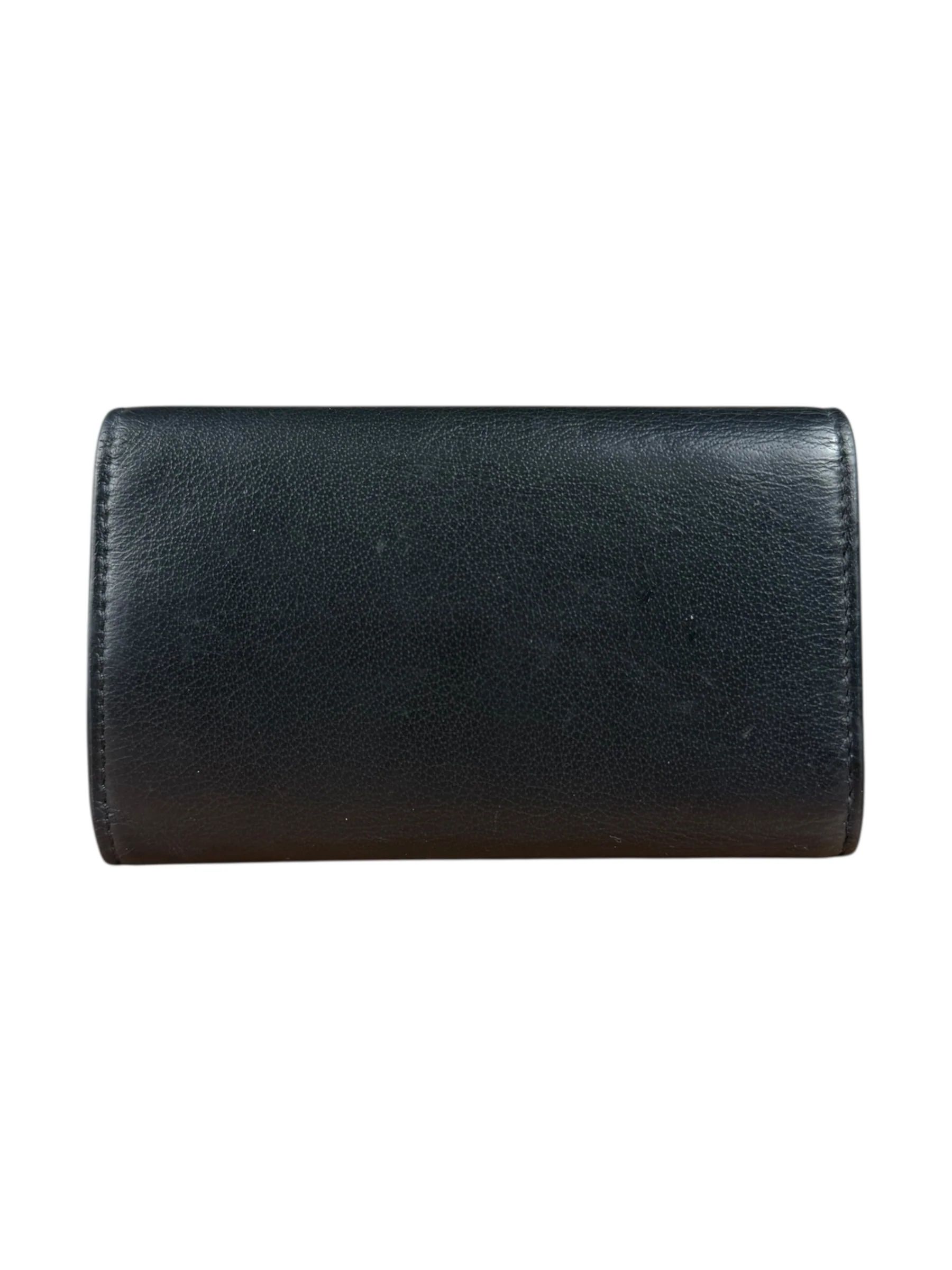 Balenciaga Leather Key Wallet - Image 9
