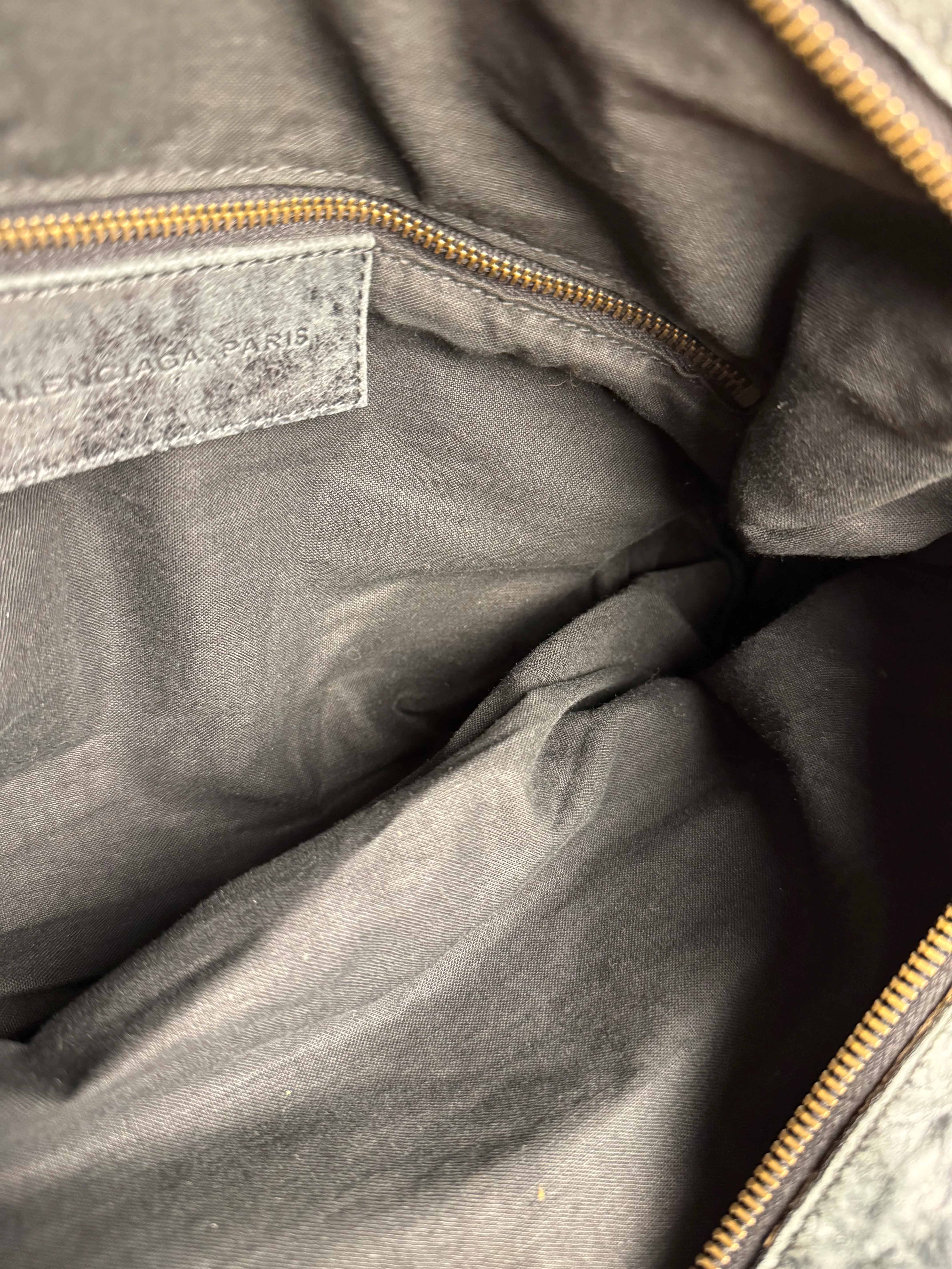 Balenciaga Vintage Dark Blue Leather Classic City Bag - Image 27