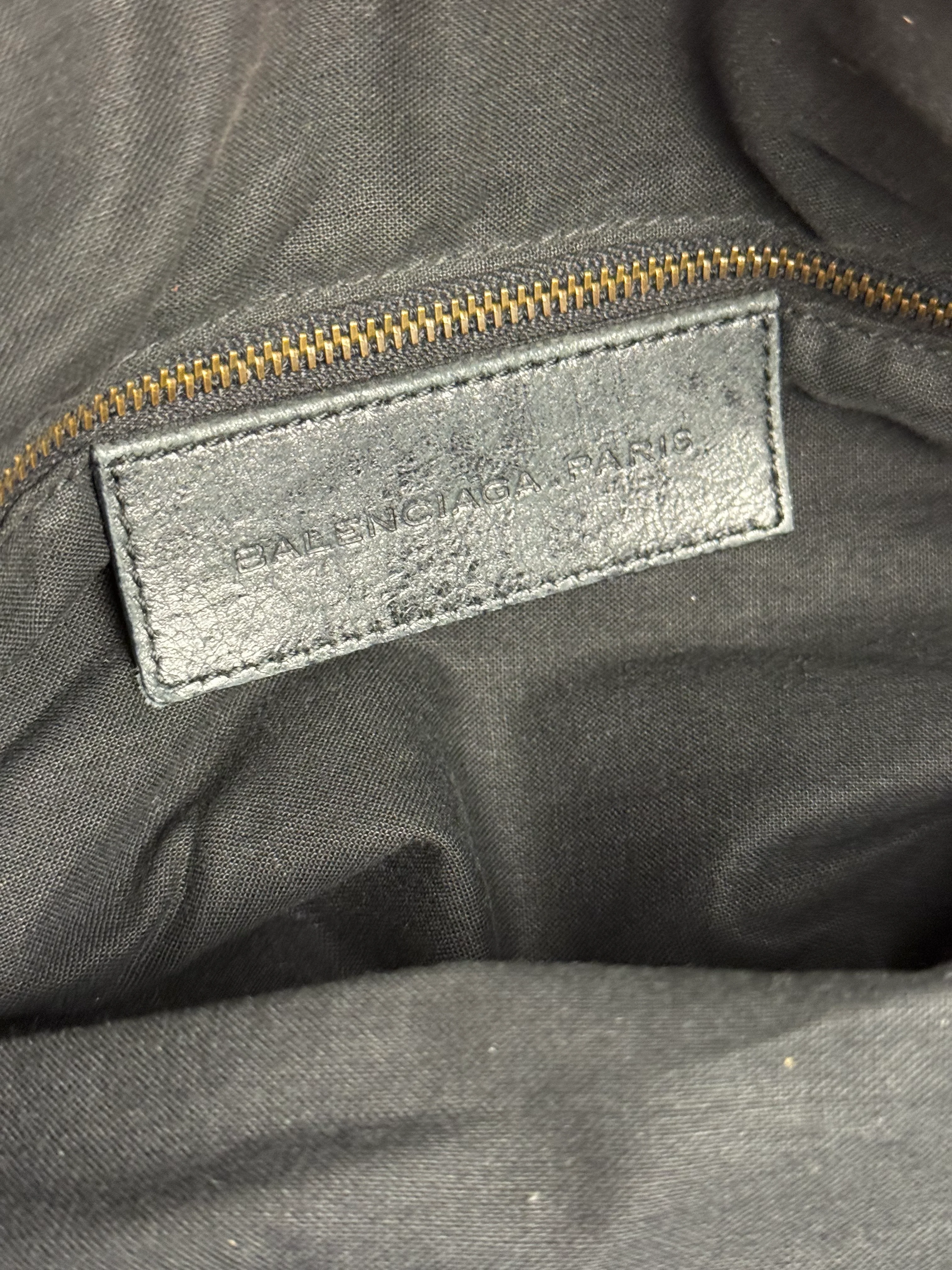 Balenciaga Vintage Dark Blue Leather Classic City Bag - Image 29
