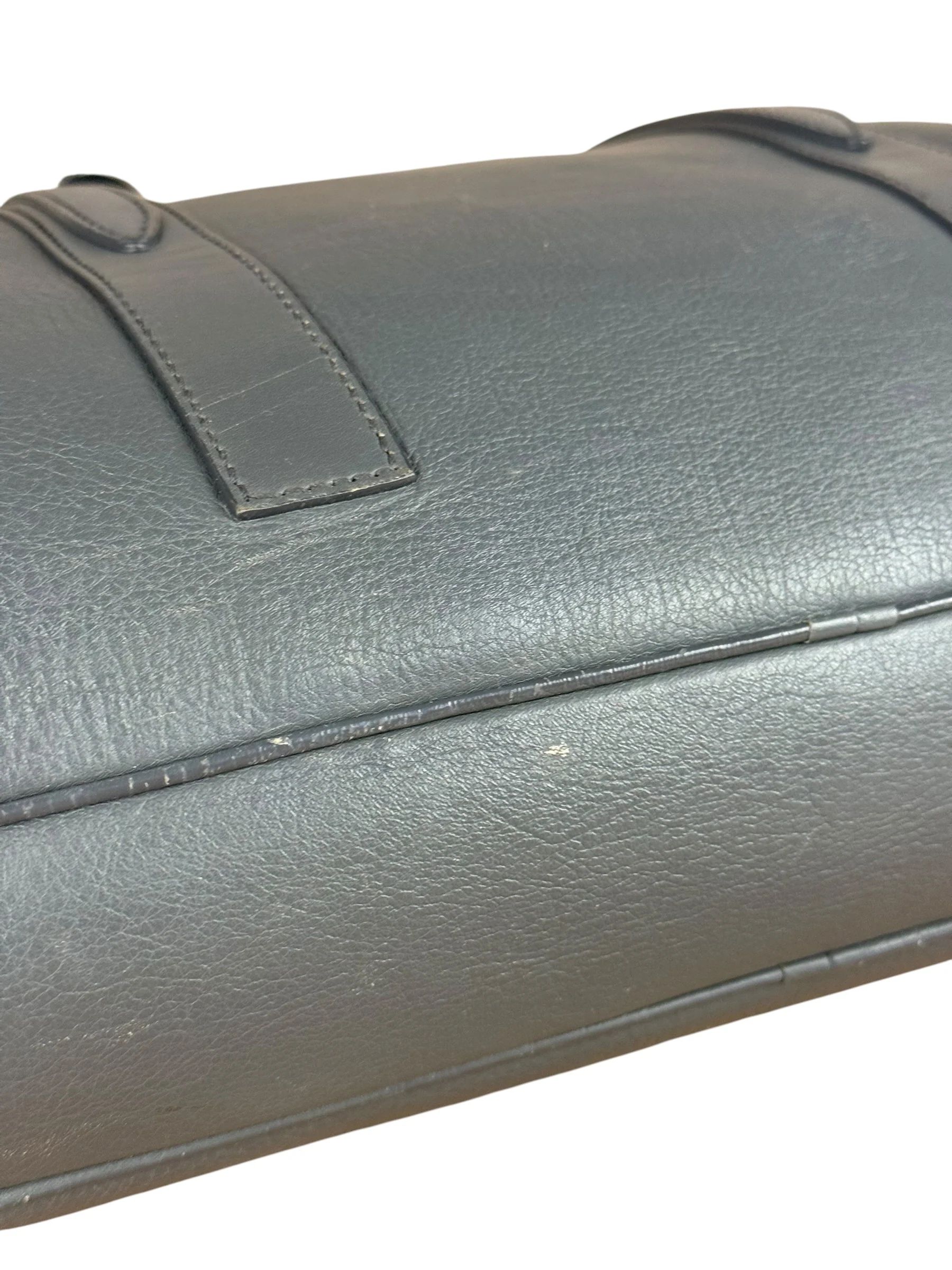 Balenciaga Vintage Grey Leather Work Bag - Image 18