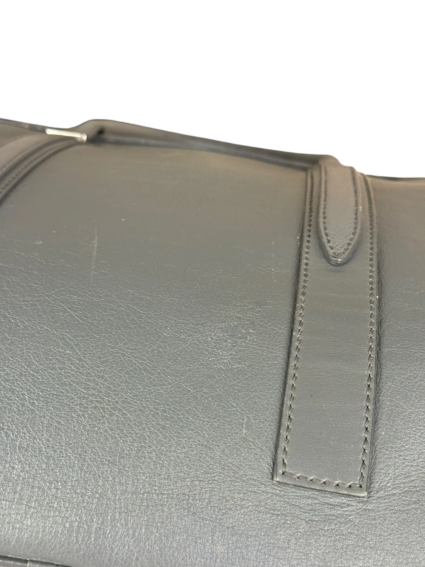 Balenciaga Vintage Grey Leather Work Bag - Image 19