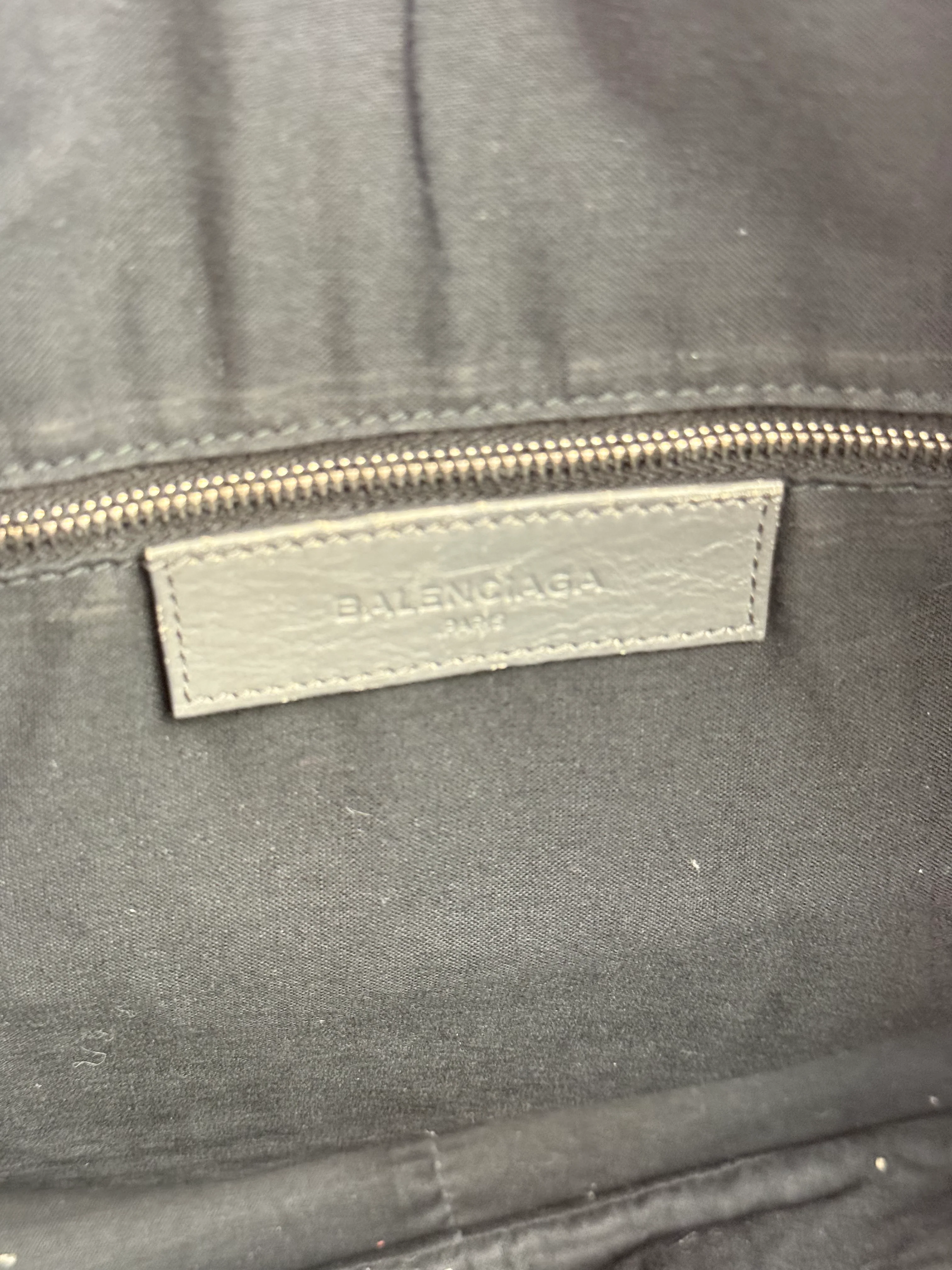 Balenciaga Vintage Grey Leather Work Bag - Image 27