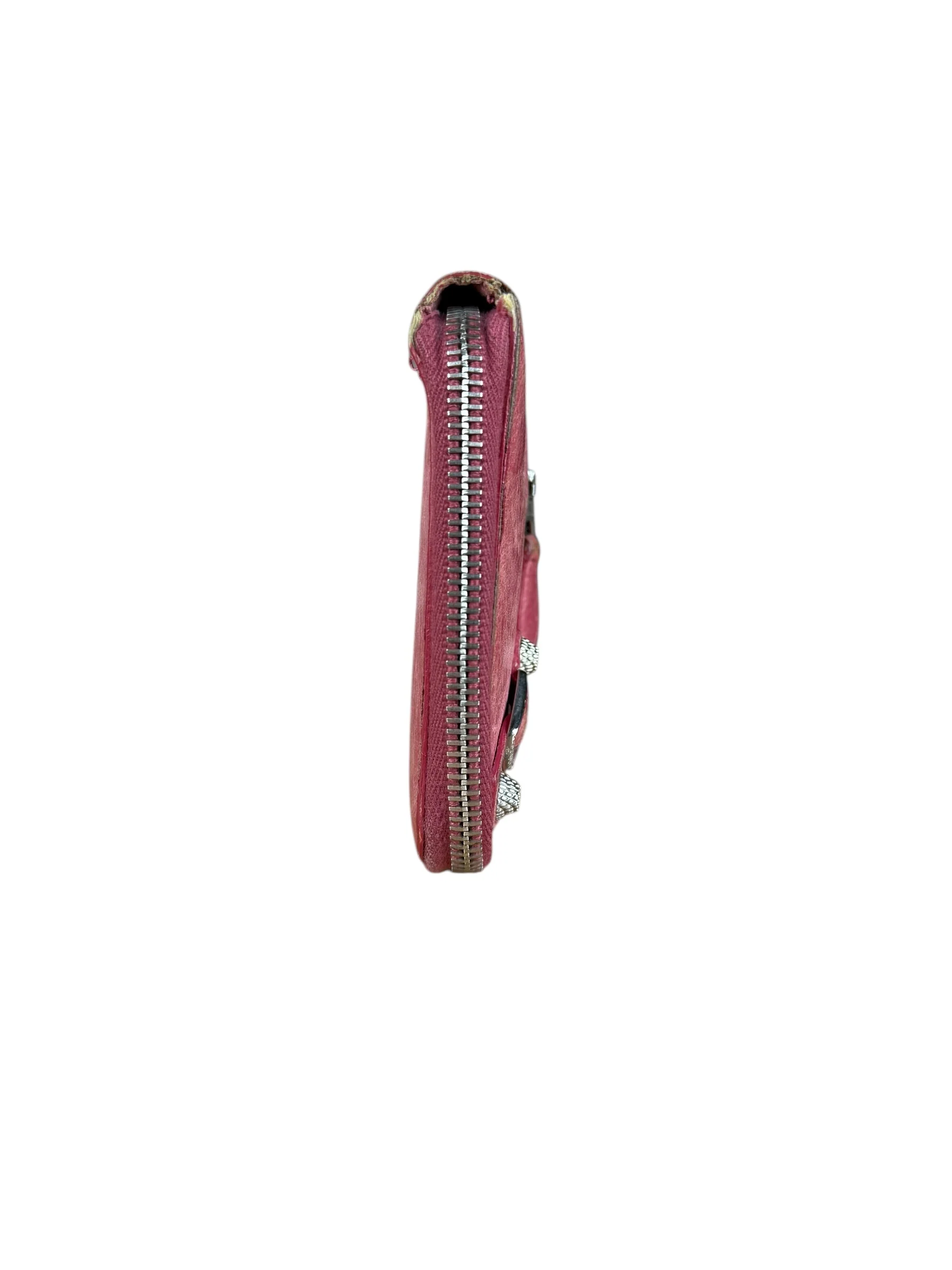 Balenciaga Vintage Pink Le Agneau Long Wallet - Image 6