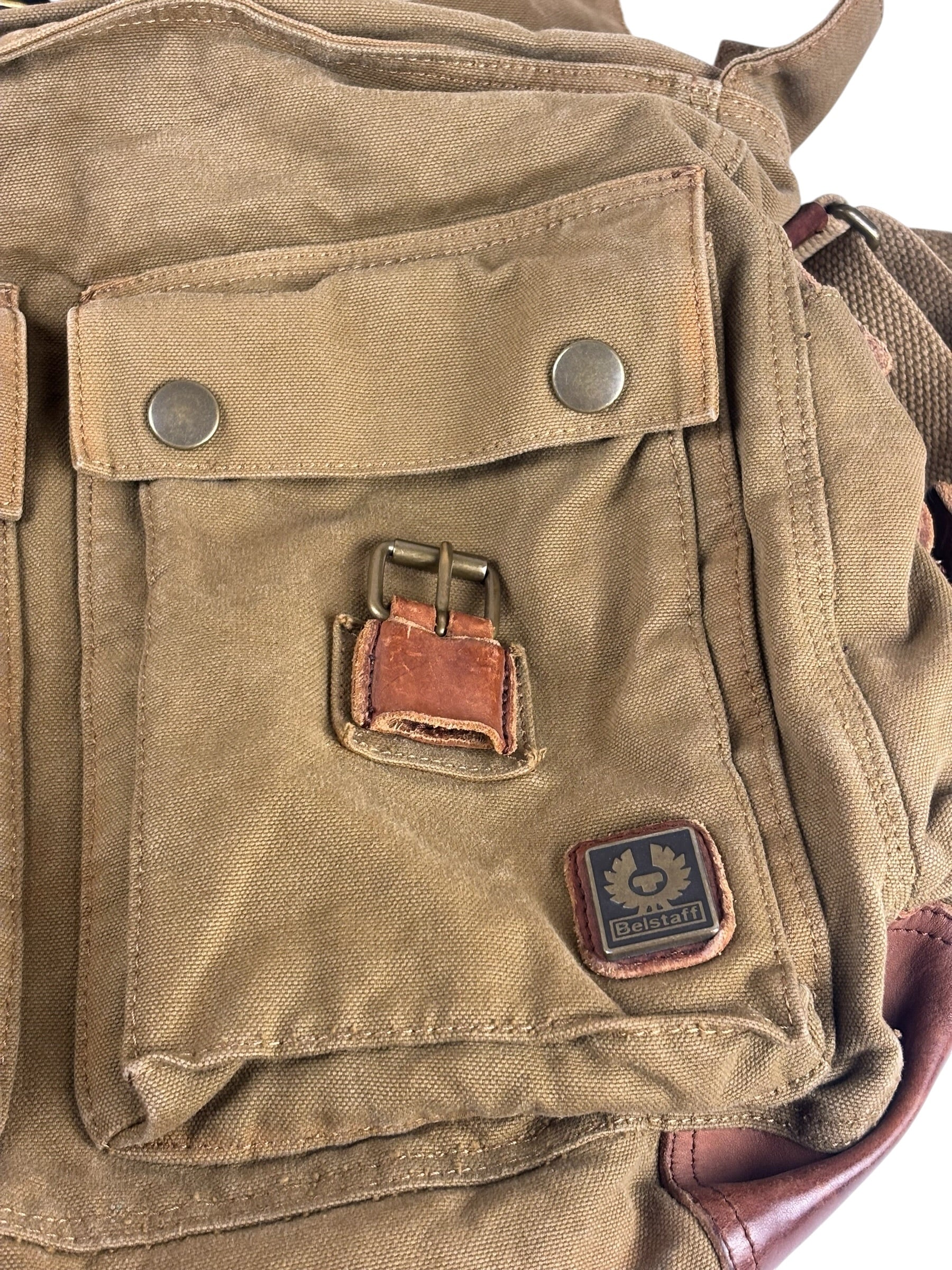 Belstaff 554 Colonial Messenger Bag - Image 11