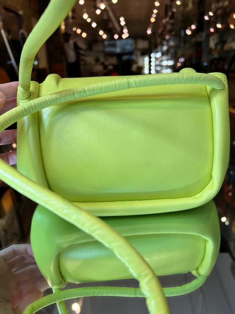 Bottega Veneta Beak Crossbody Bag Seagrass - Image 6