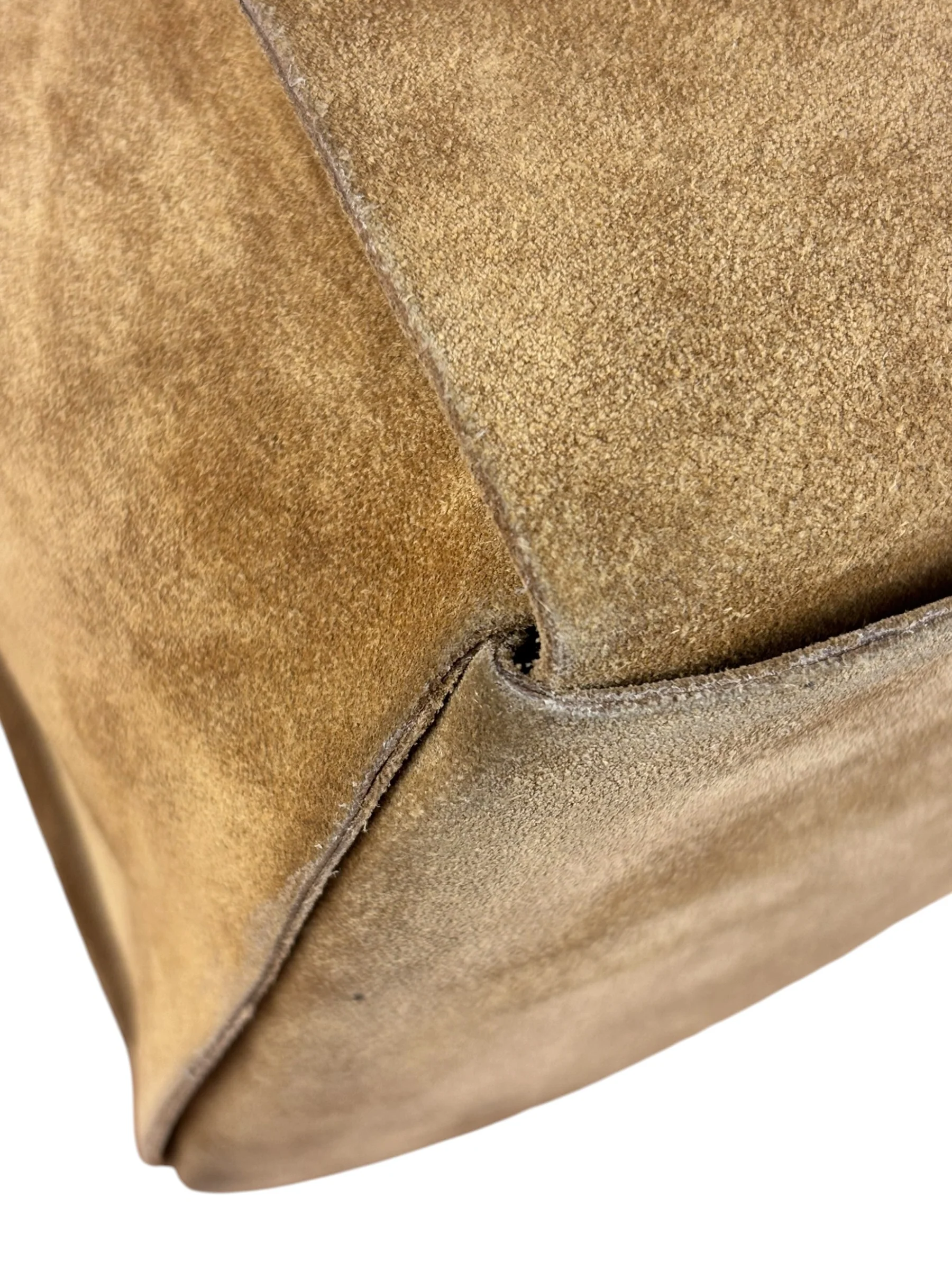 Bottega Veneta Brown Suede Maxi Intrecciato Arco Tote - Image 20
