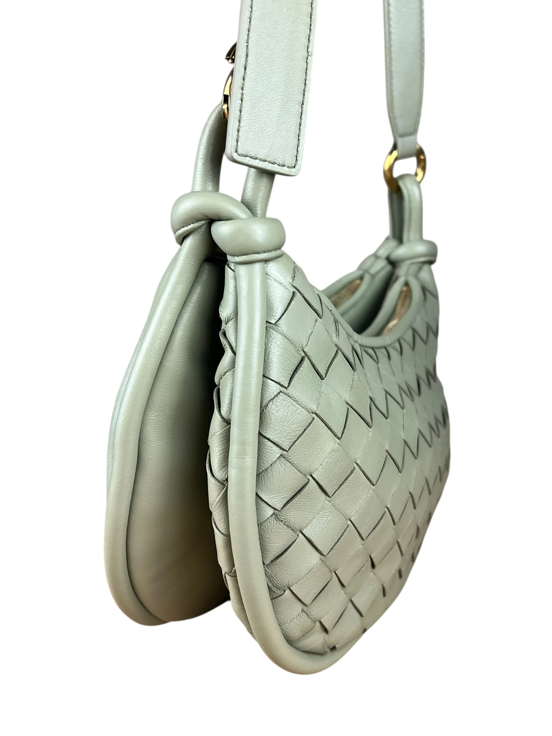 Bottega Veneta Intercciato Gemilli Shoulder Bag - Image 7