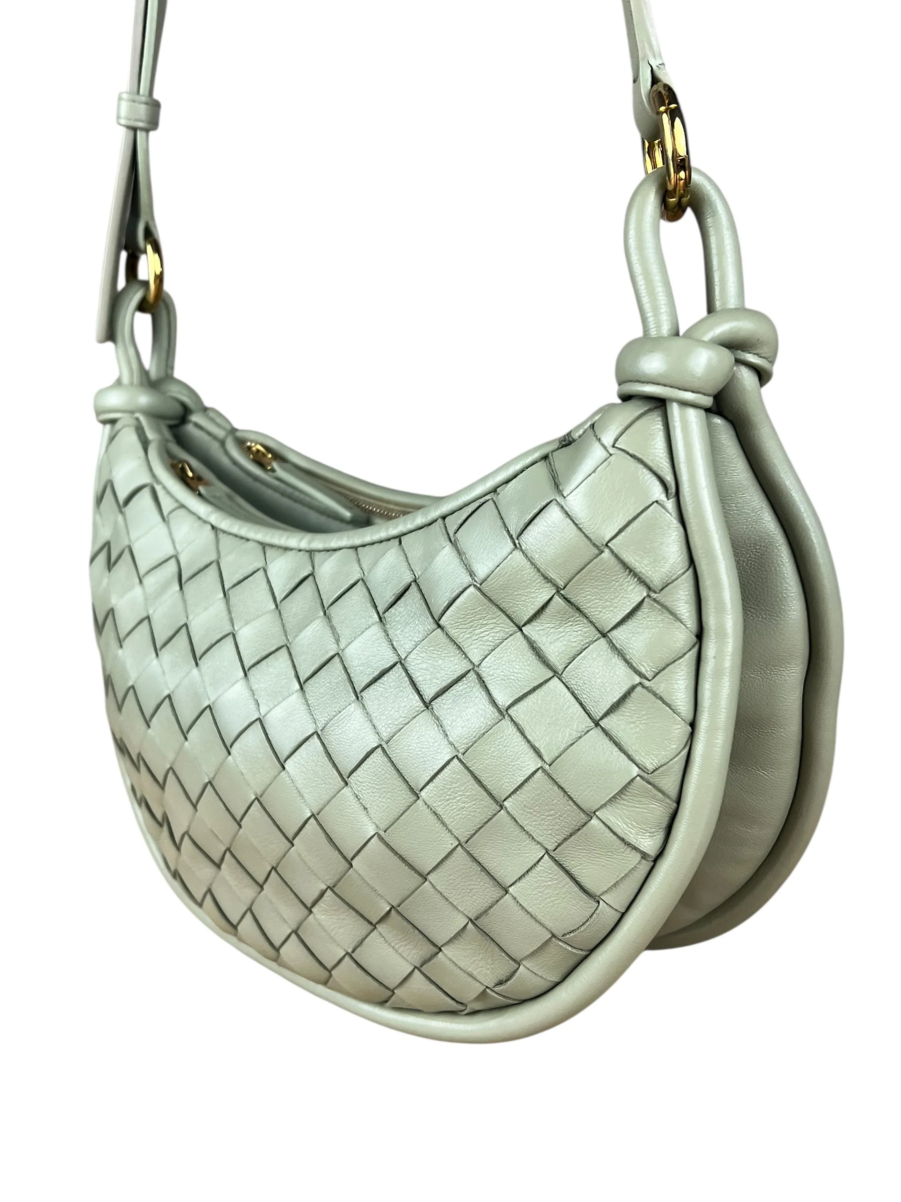Bottega Veneta Intercciato Gemilli Shoulder Bag - Image 8