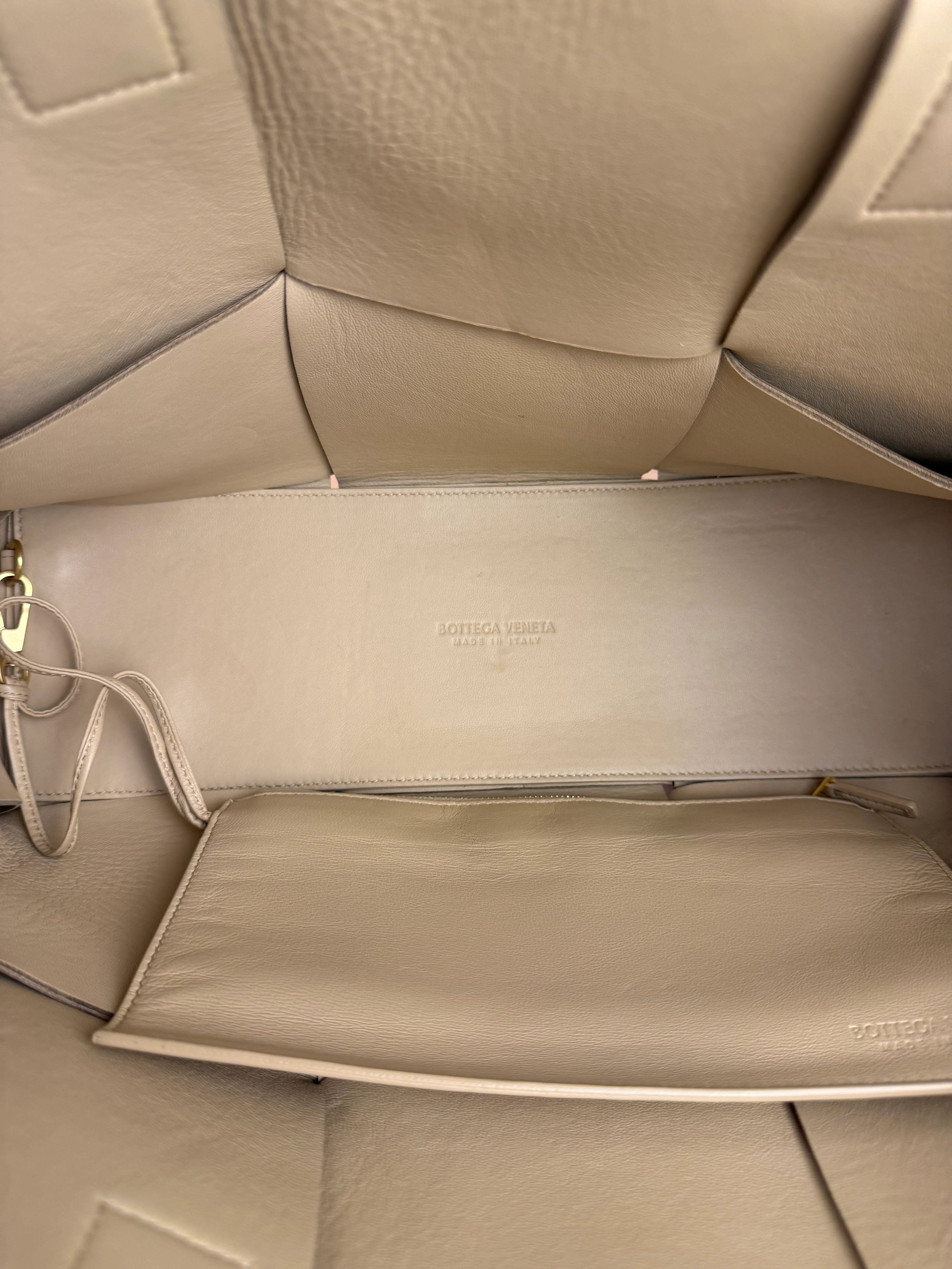 Bottega Veneta Muted Olive Intreccio Arco Woven Leather Tote - Image 19
