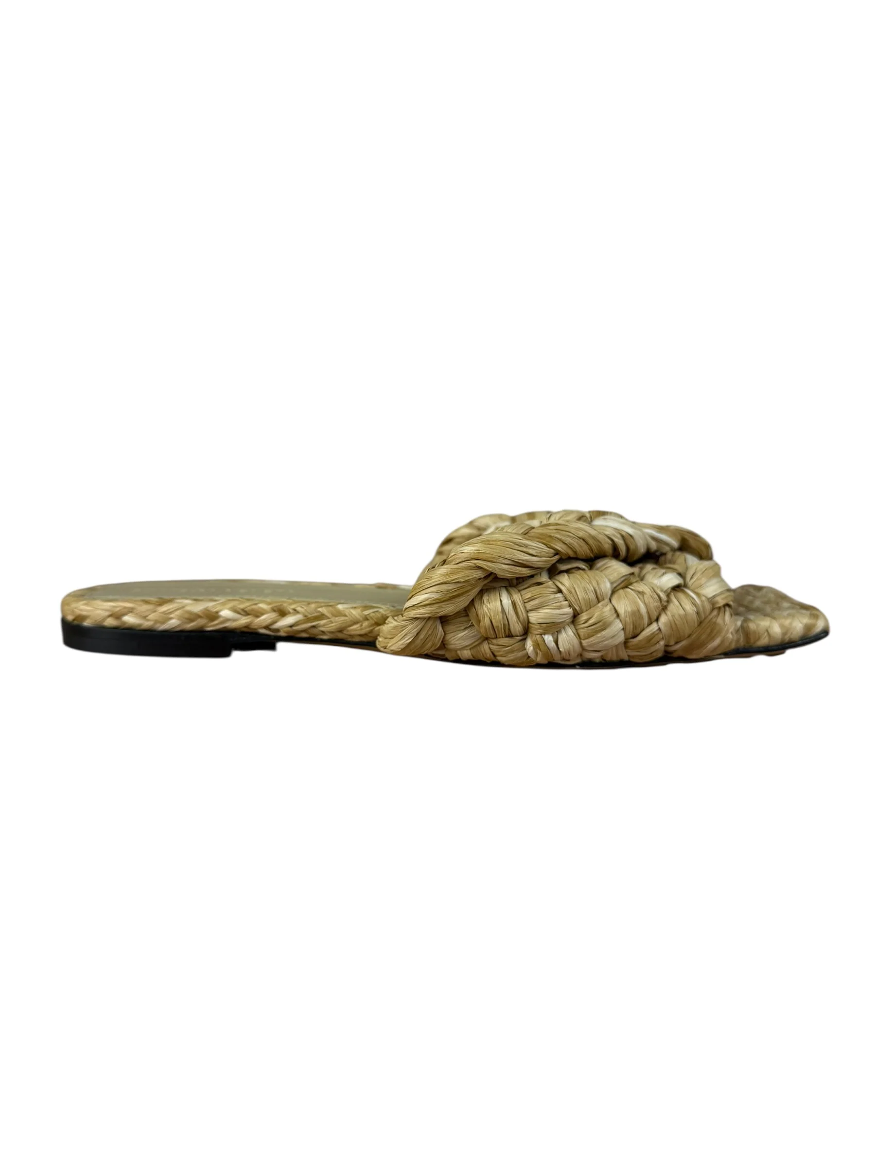 Bottega Veneta Raffia Intreccio Sandals - Image 4
