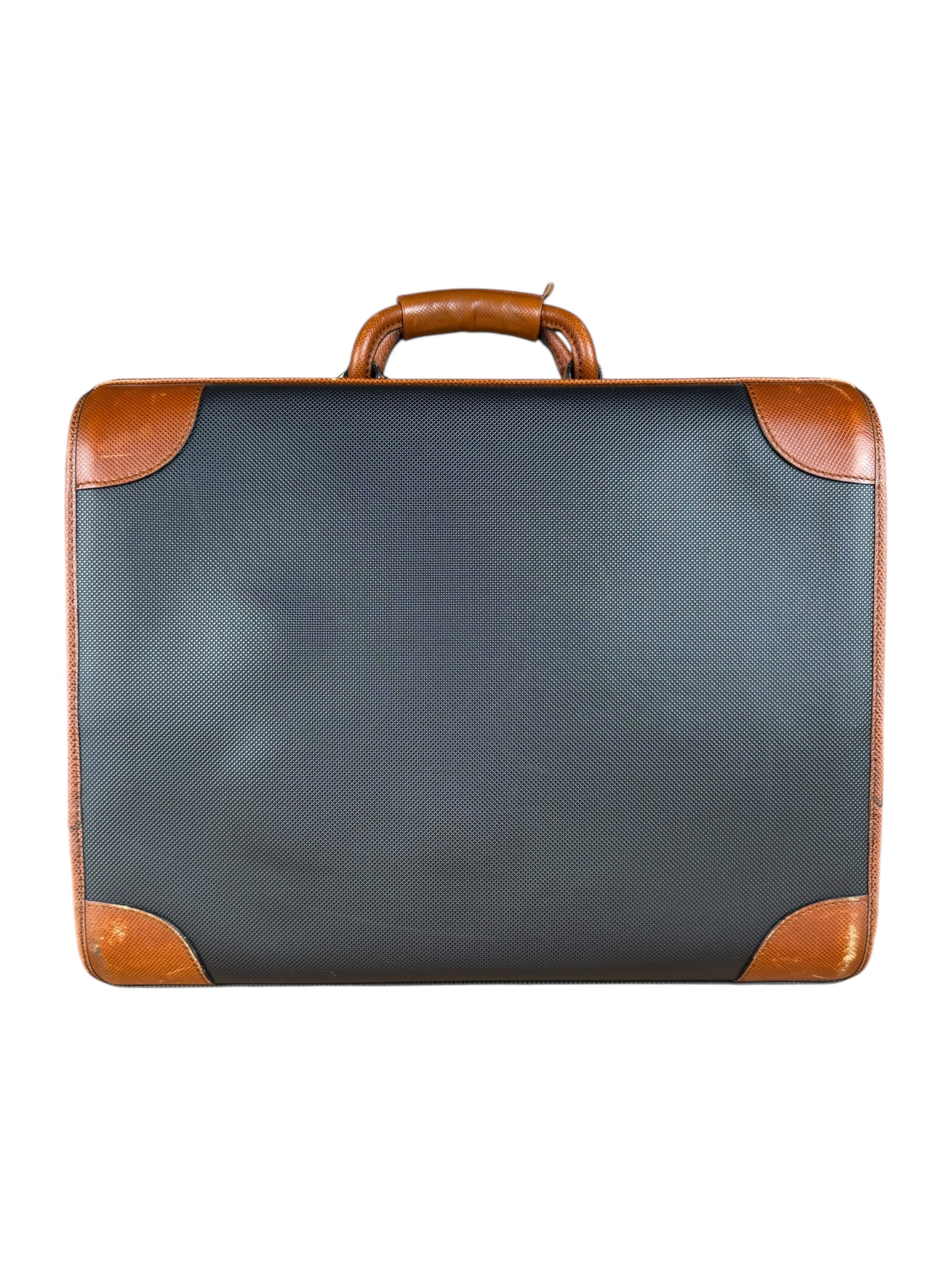 Bottega Veneta Vintage Travel Case Black/Brown - Image 14