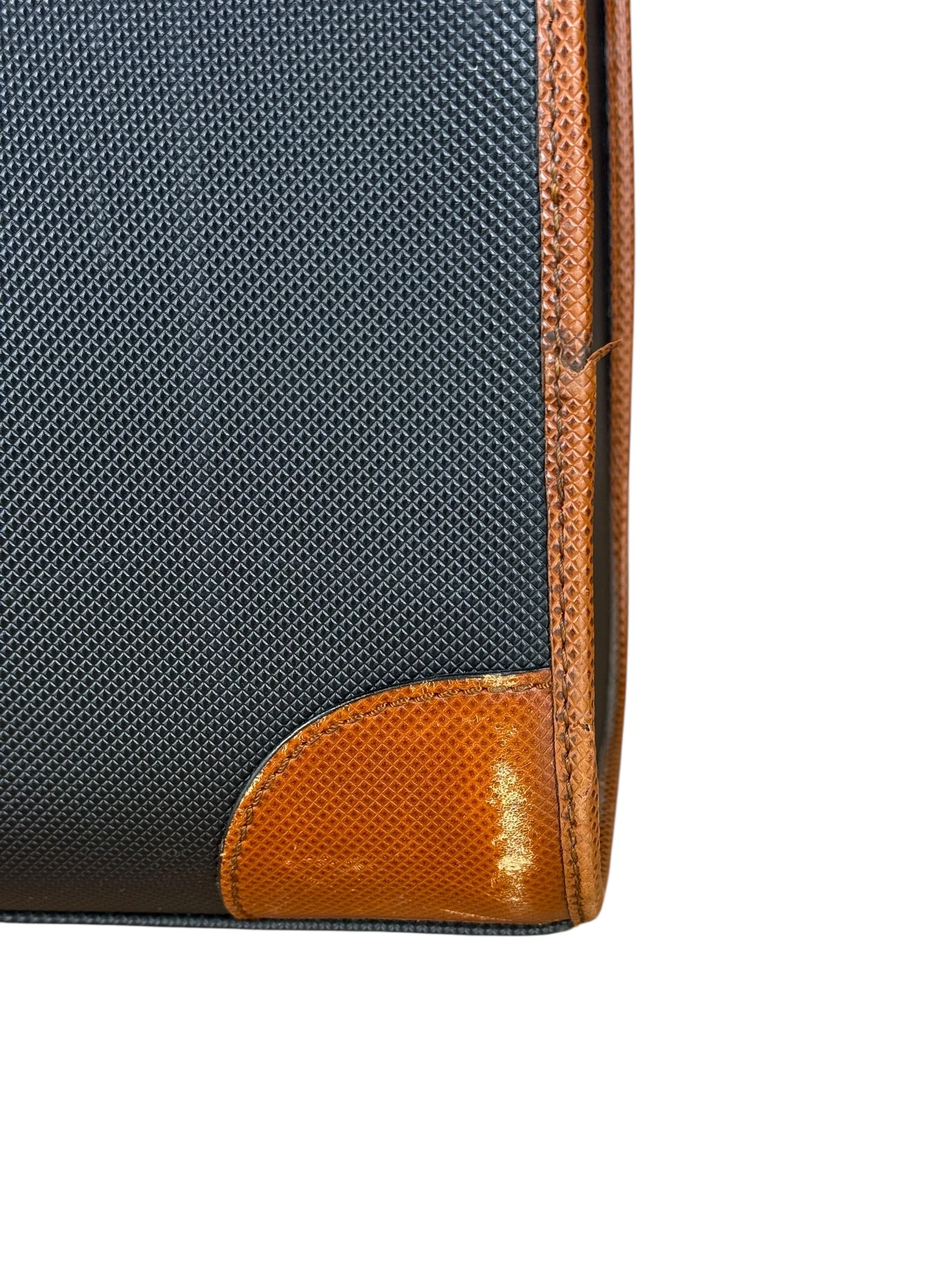 Bottega Veneta Vintage Travel Case Black/Brown - Image 19