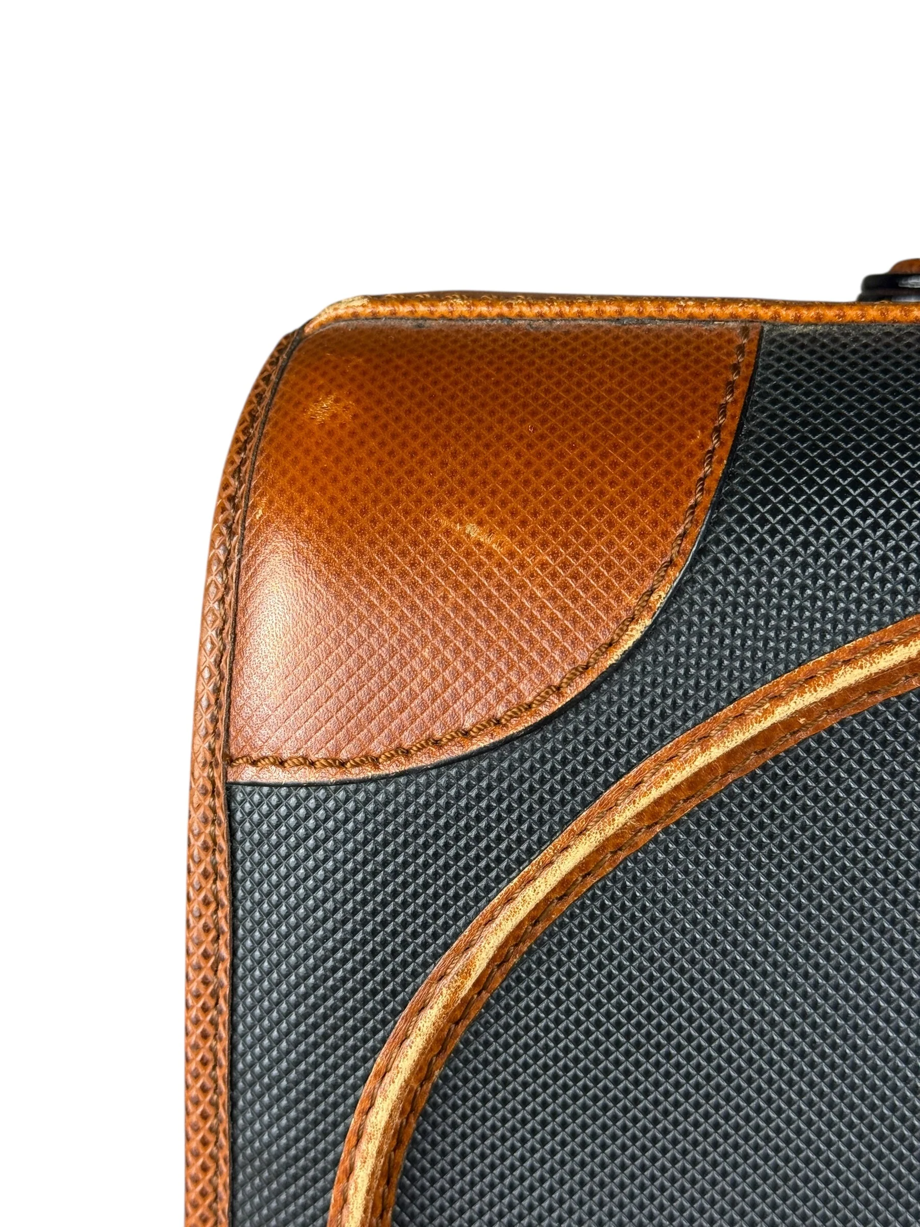 Bottega Veneta Vintage Travel Case Black/Brown - Image 21