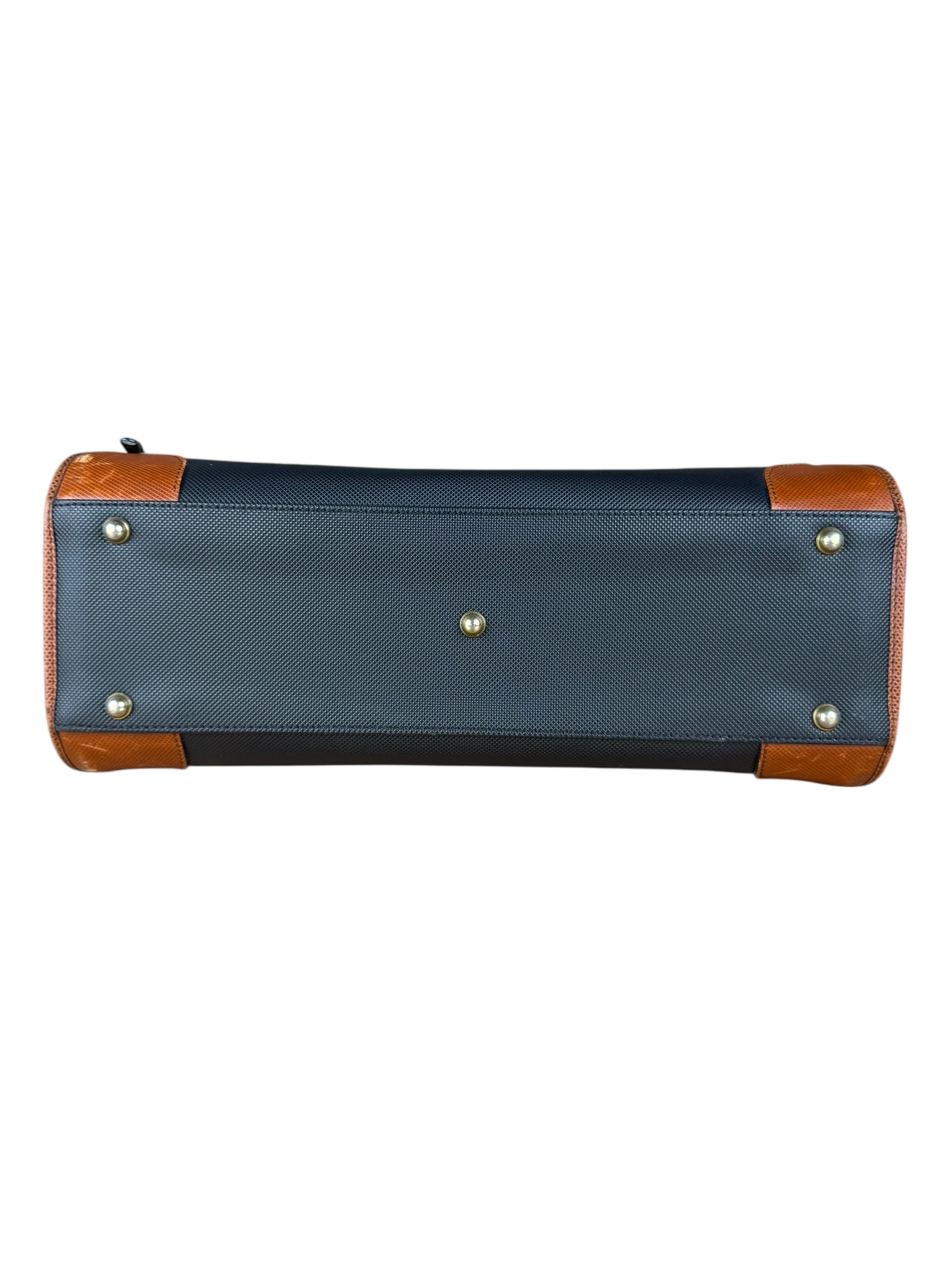 Bottega Veneta Vintage Travel Case Black/Brown - Image 5