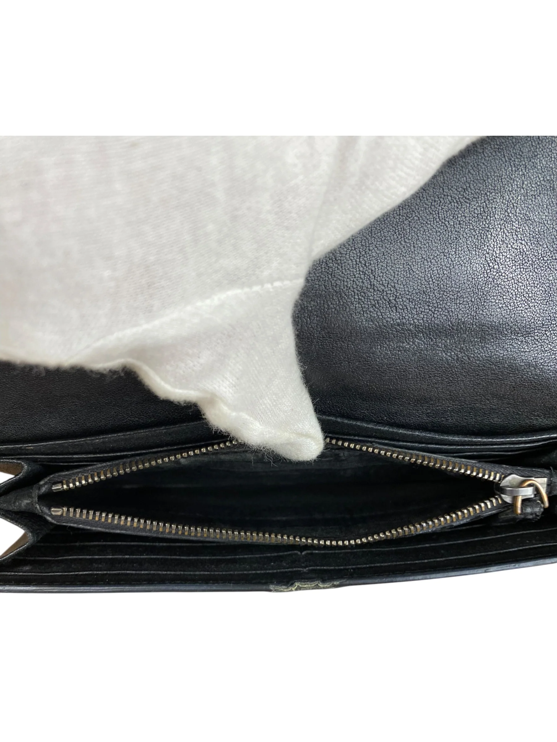 Bottega Veneta Woven Long Wallet Black - Image 9