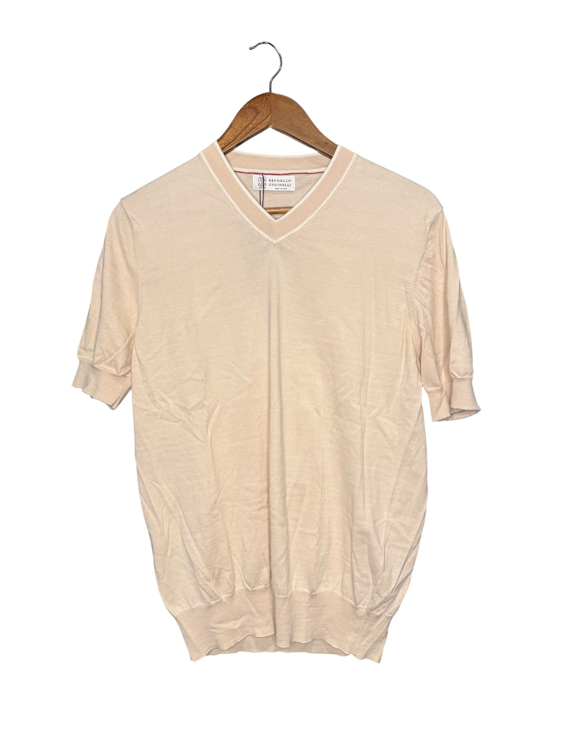 Brunello Cucinelli Beige Cashmere Shirt
