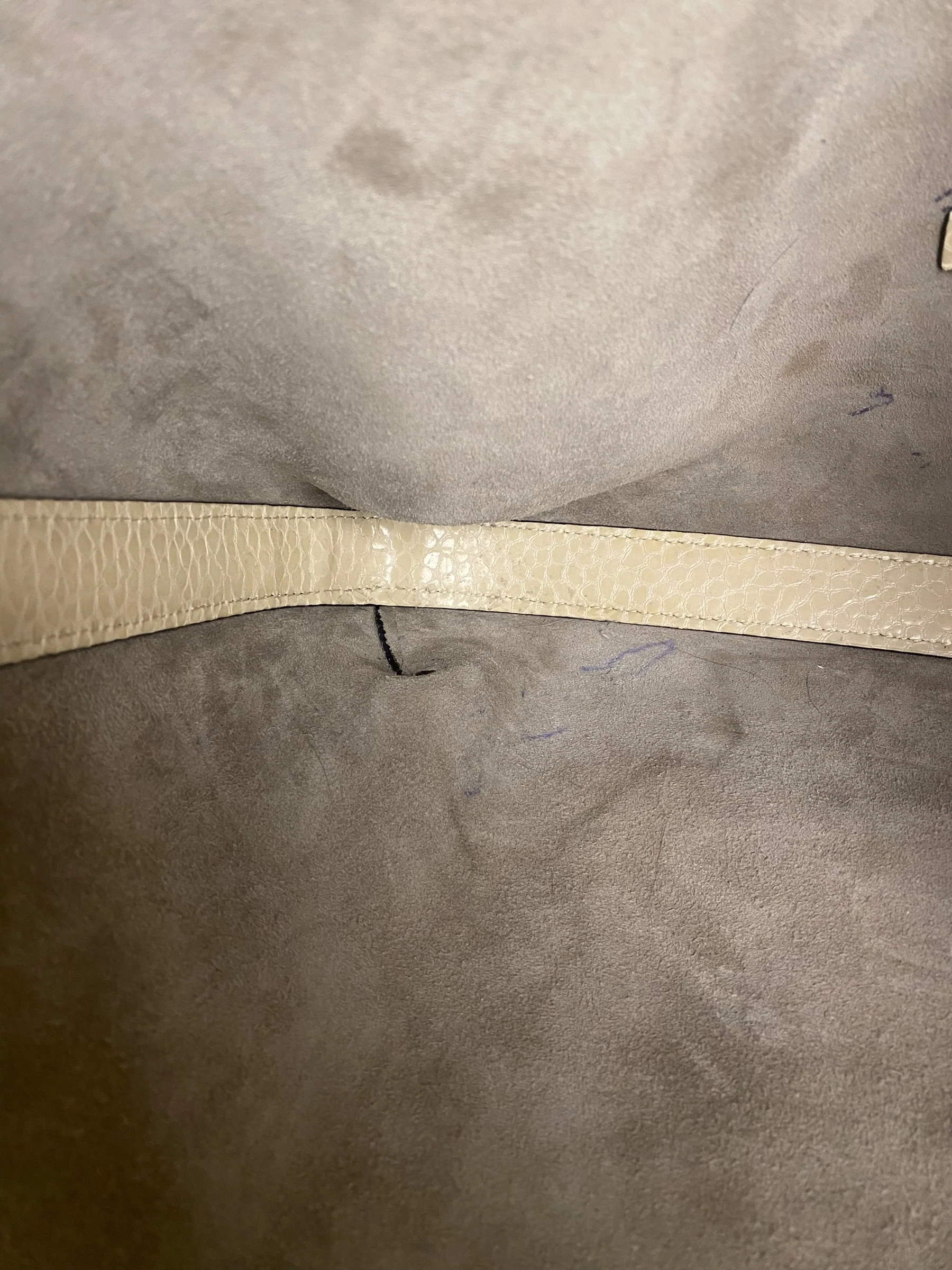 Brunello Cucinelli Cream Leather Tote - Image 11
