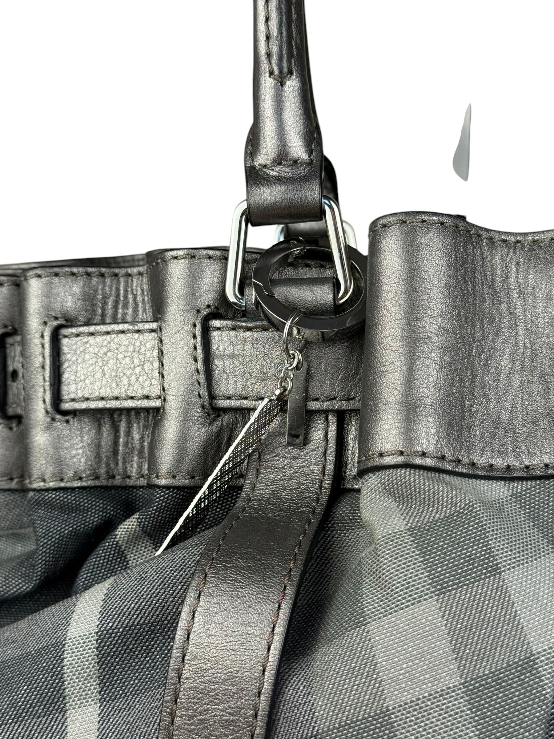 Burberry Vintage Grey Nova Check Shoulder Bag - Image 10