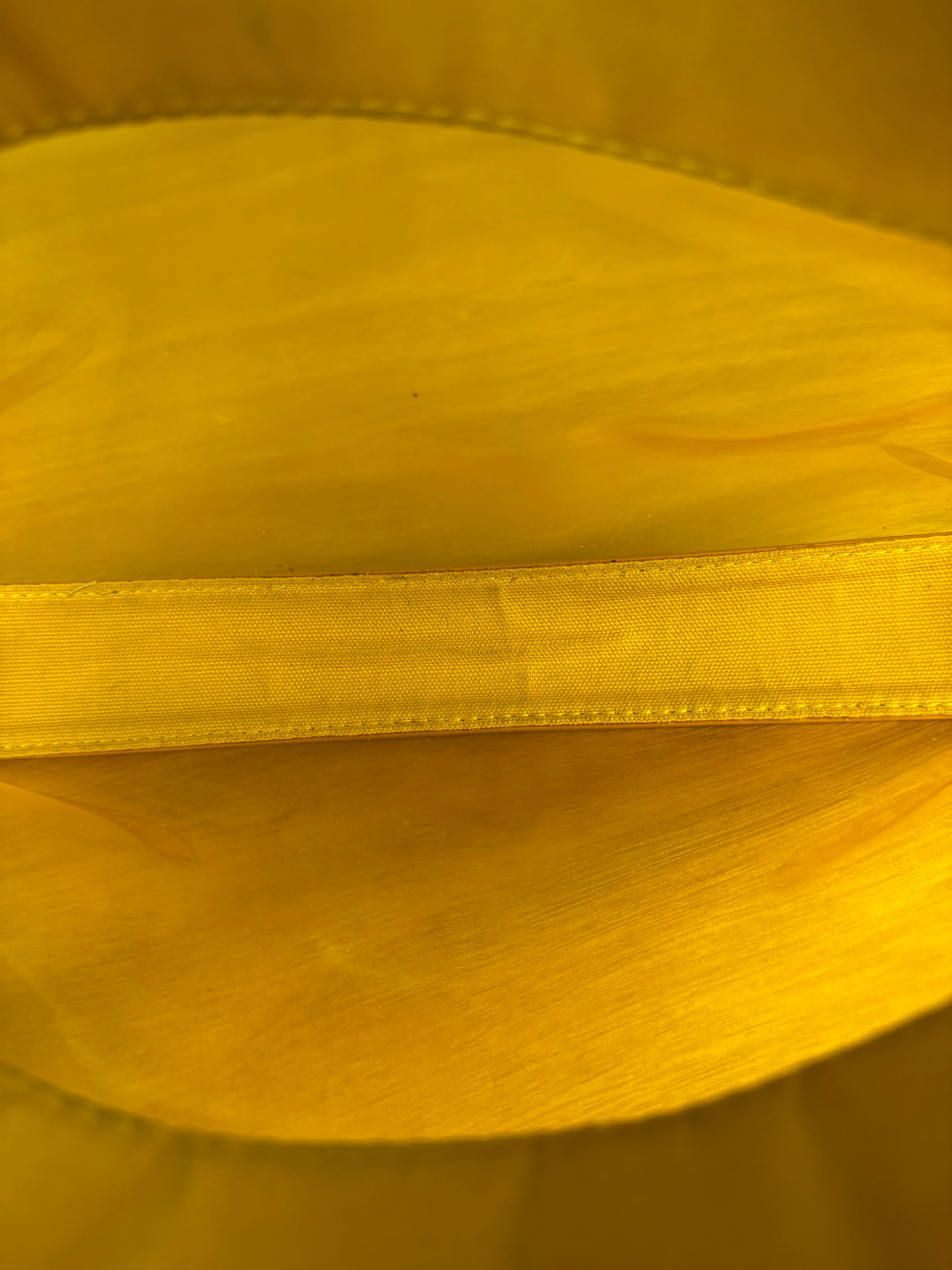 Burberry Yellow Vinyl Check Cosmetic Pouch - Image 15