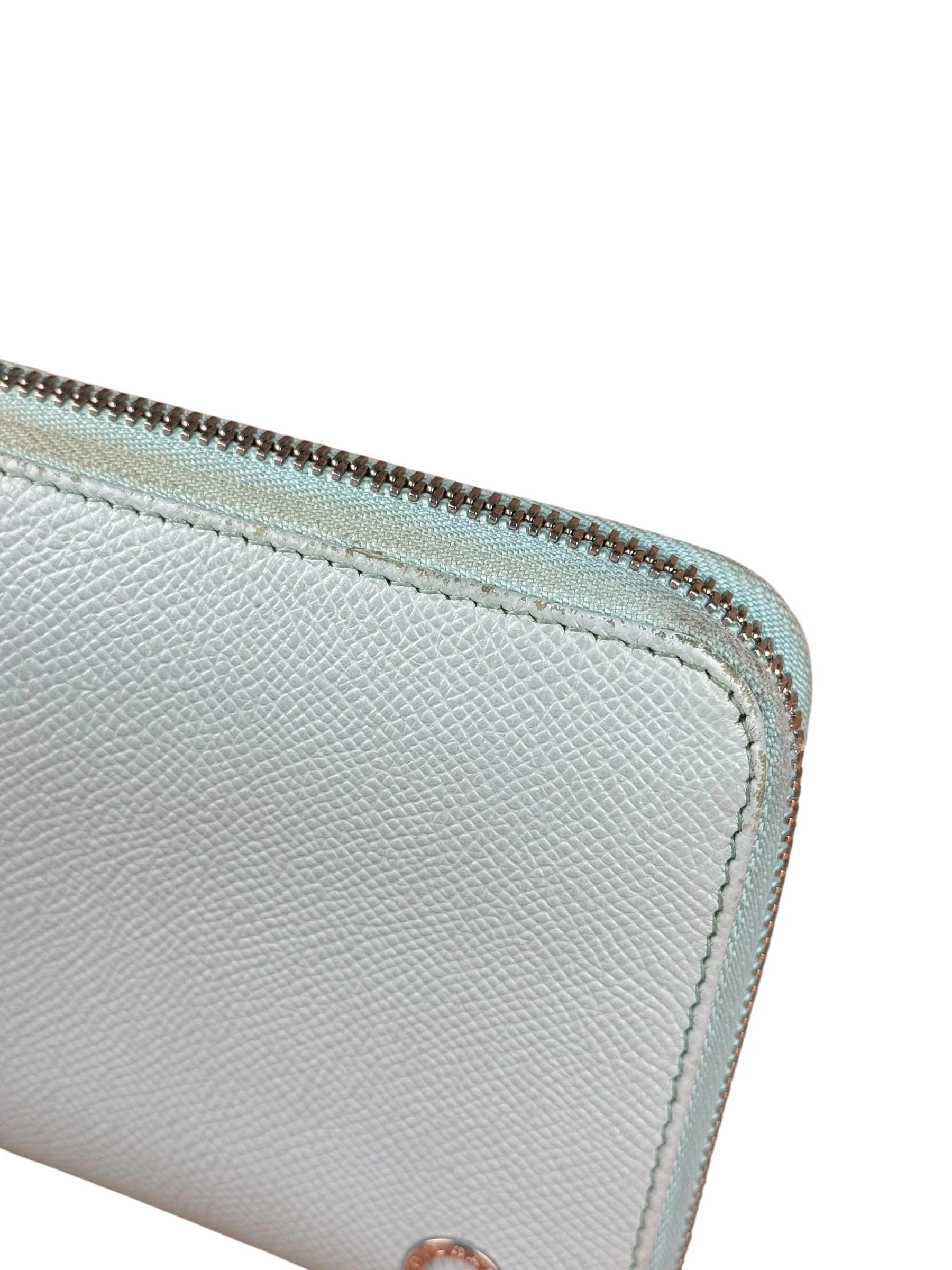 Bvlgari Blue Leather Long Zippy Wallet - Image 13