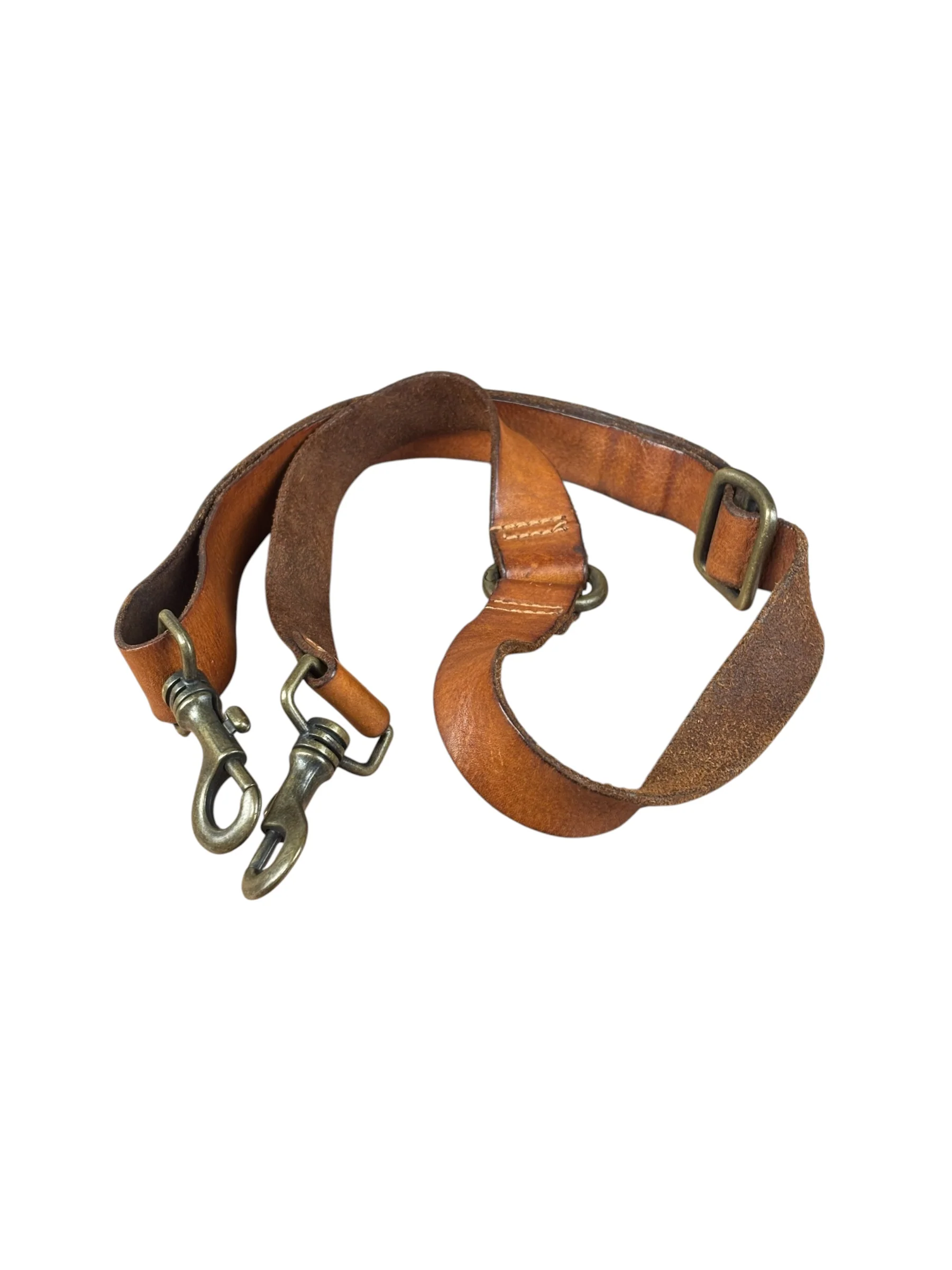 Campomaggi Brown Leather Messenger Bag - Image 19