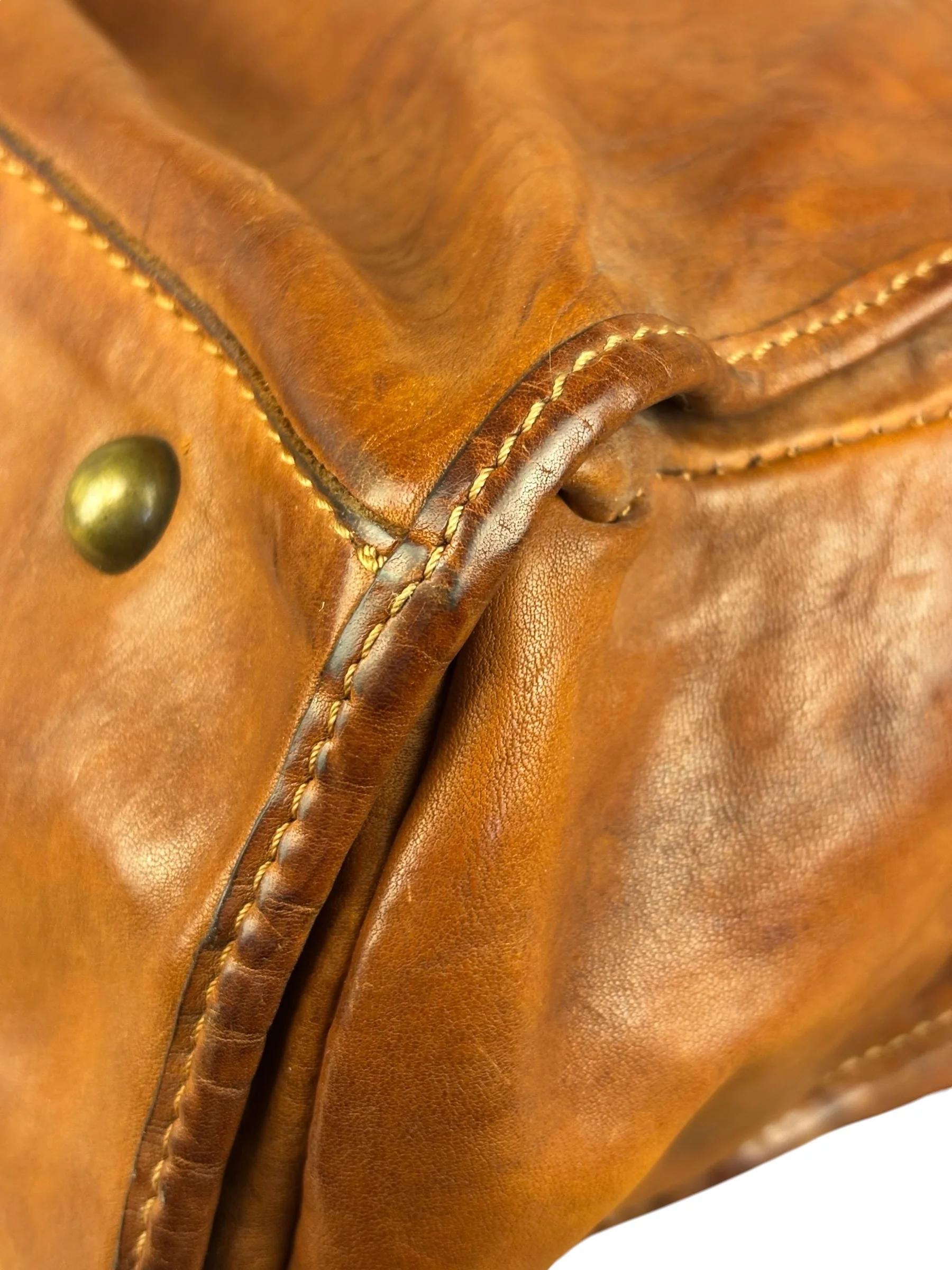 Campomaggi Brown Leather Messenger Bag - Image 21