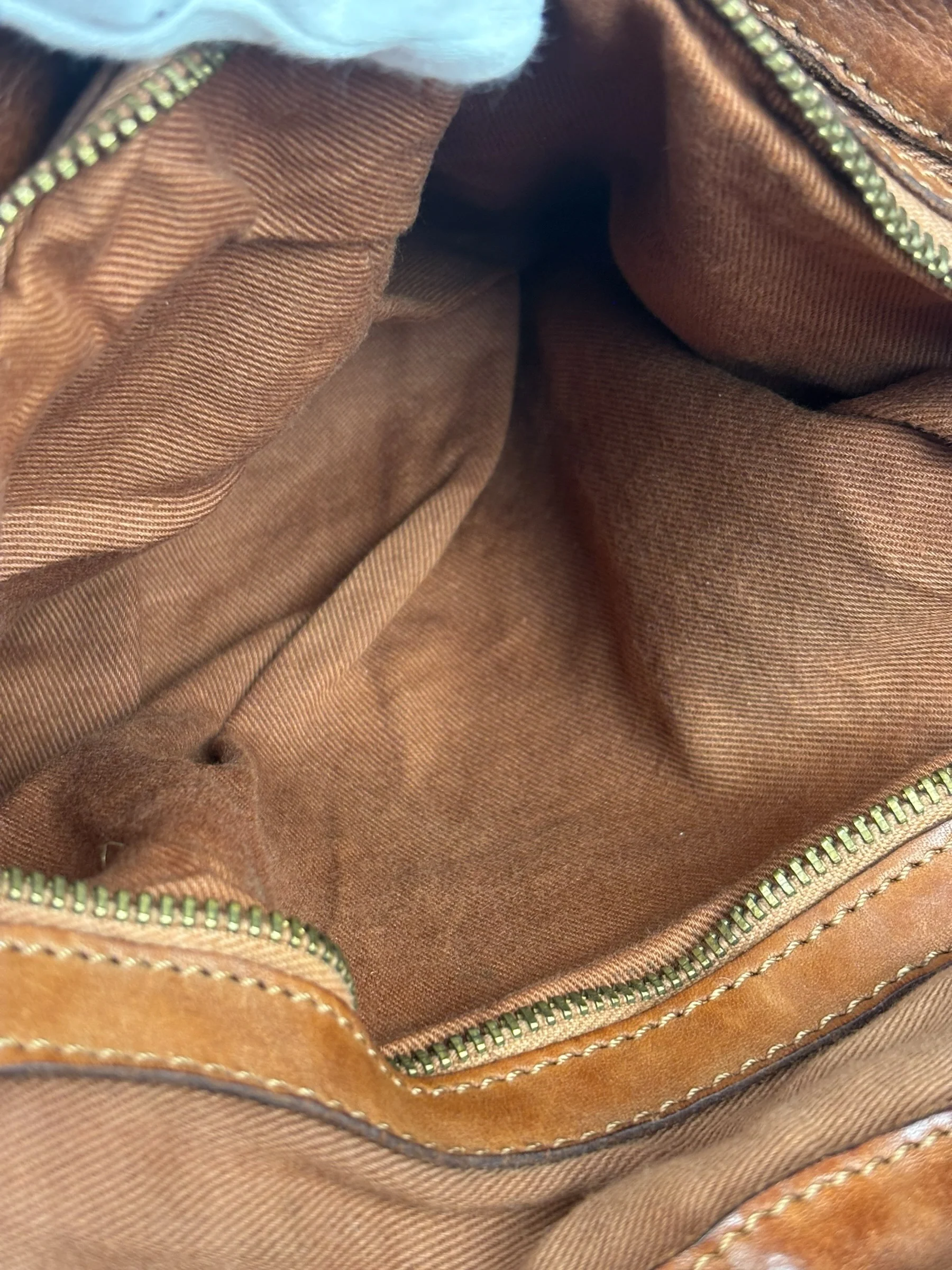 Campomaggi Brown Leather Messenger Bag - Image 9