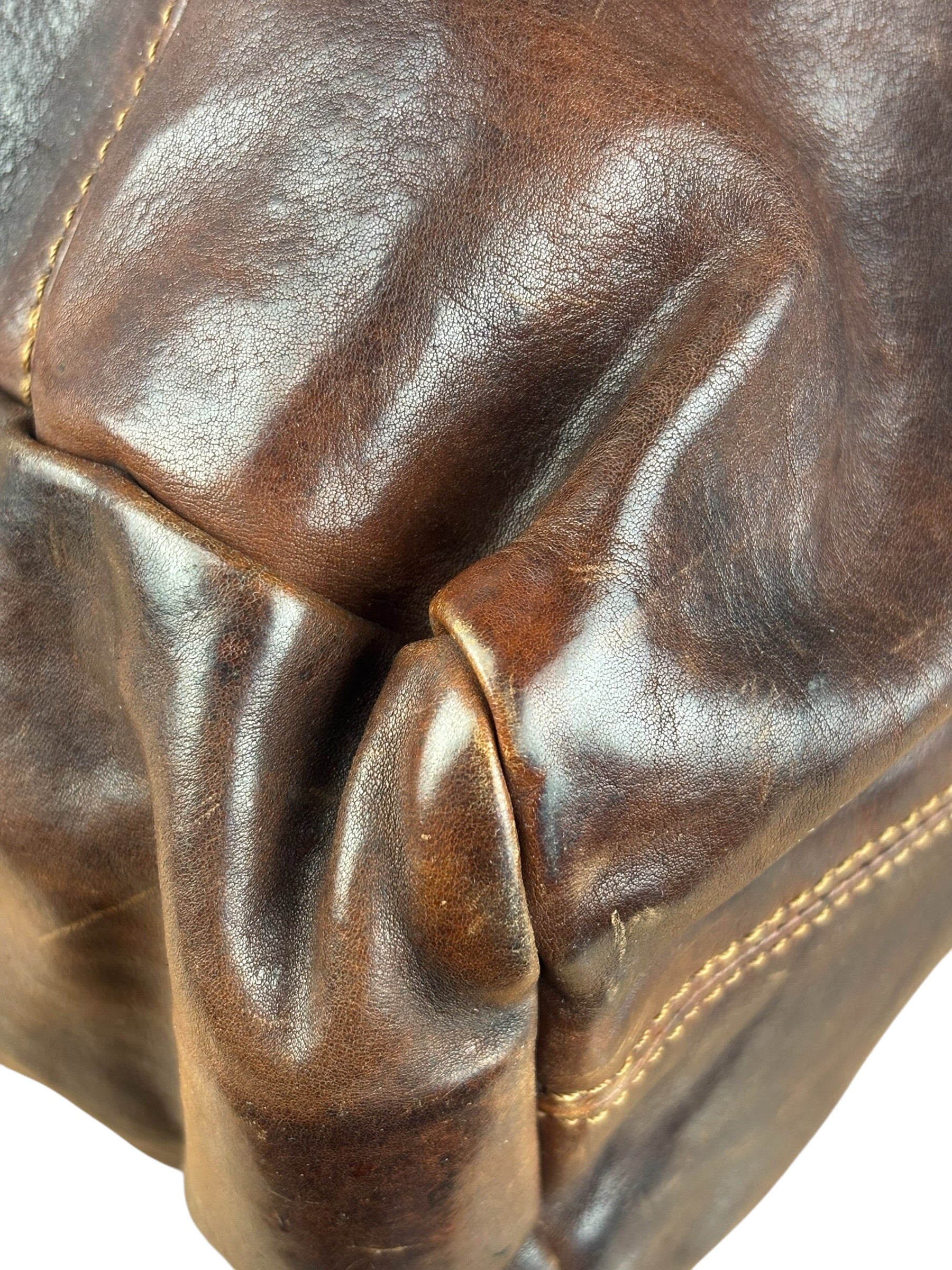 Campomaggi Dark Brown Leather 2 Way Tote - Image 20