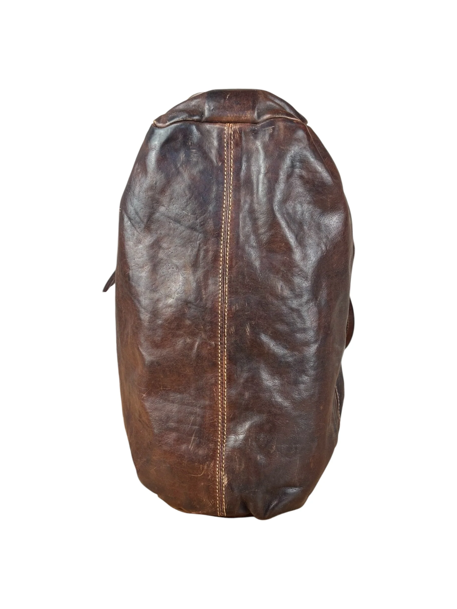 Campomaggi Dark Brown Leather 2 Way Tote - Image 5