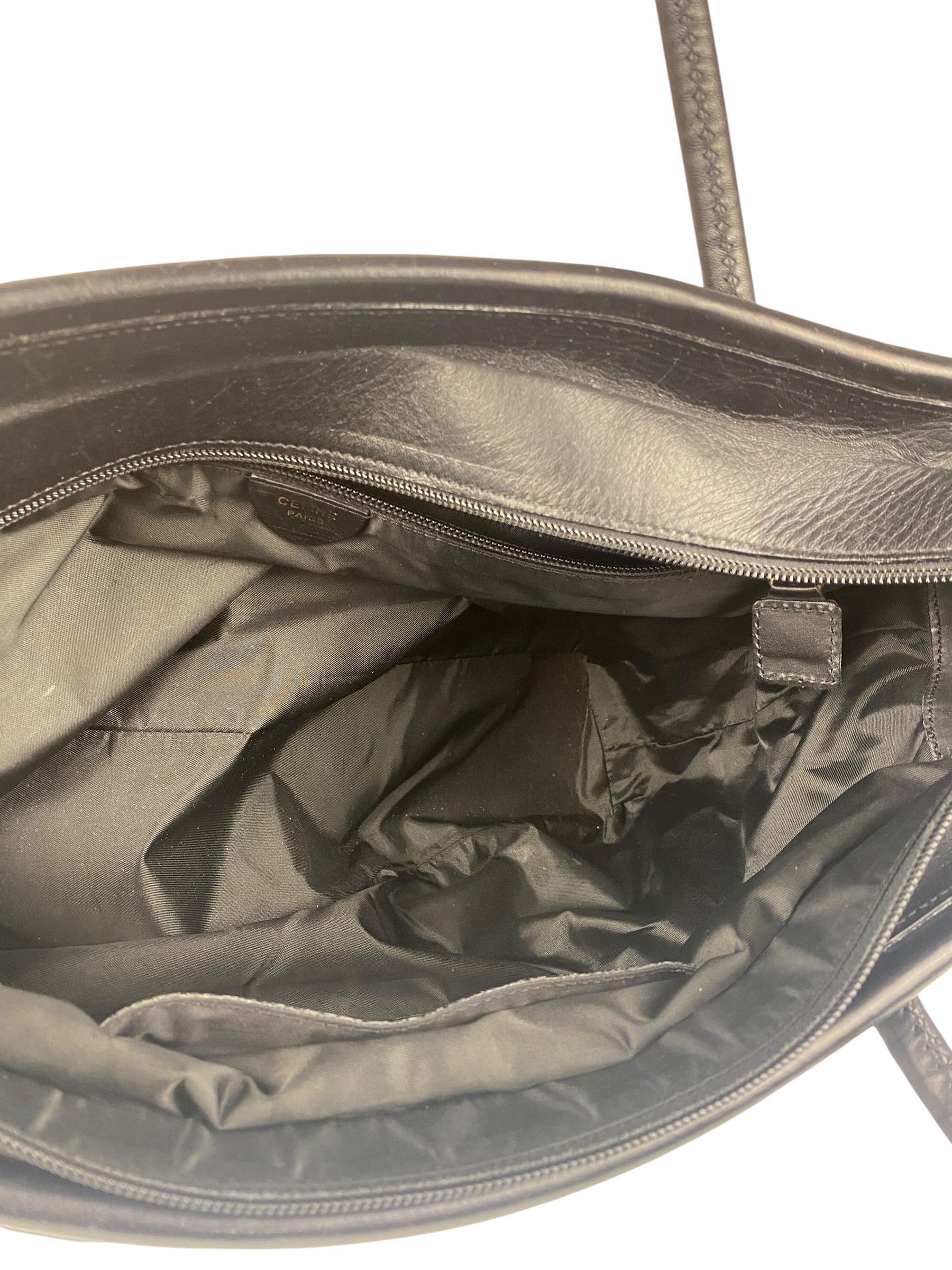 Celine Nylon Black Tote Bag - Image 11