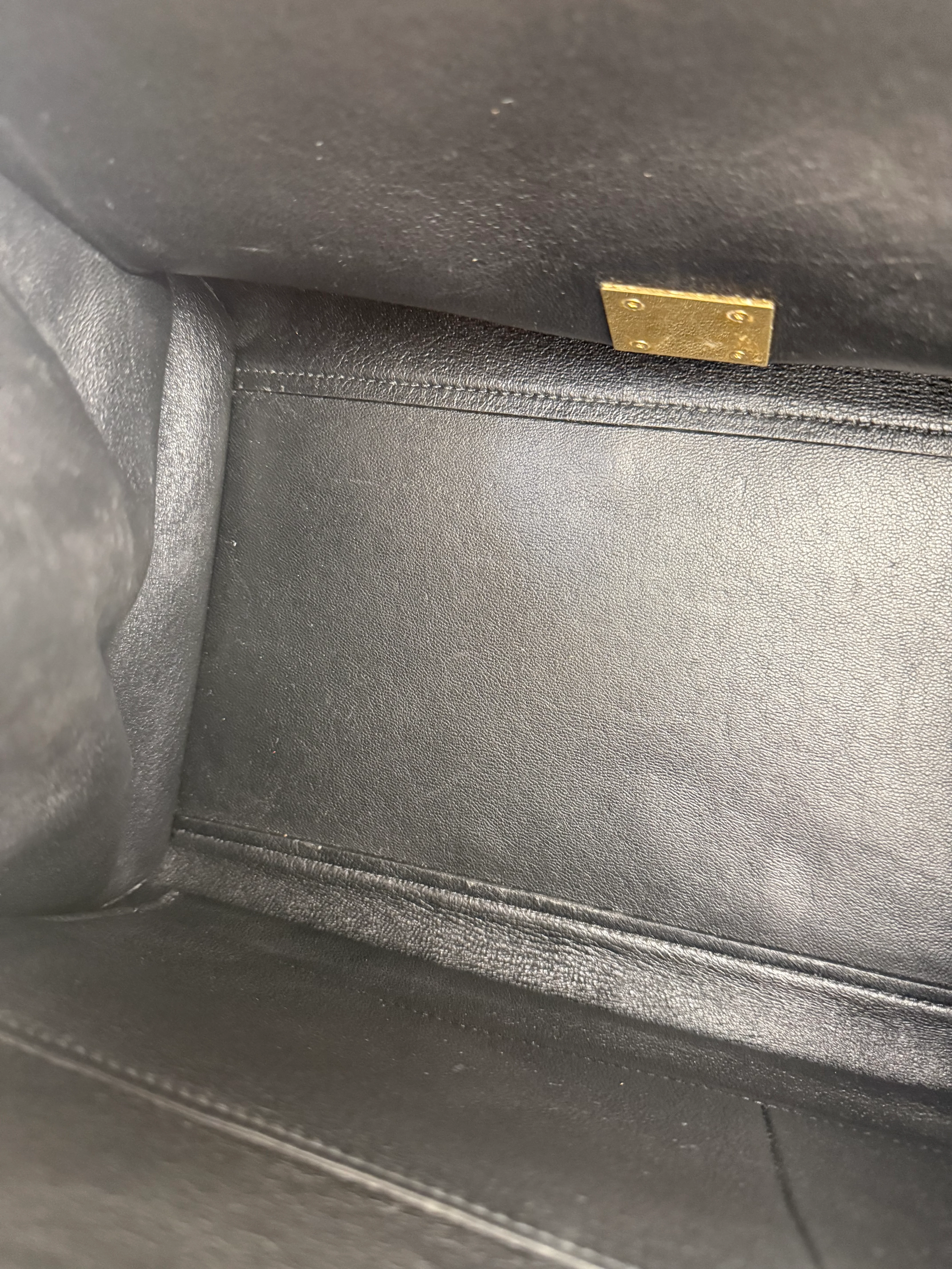 Celine Trapeze Leather 2Way Python Handle Handbag - Image 25