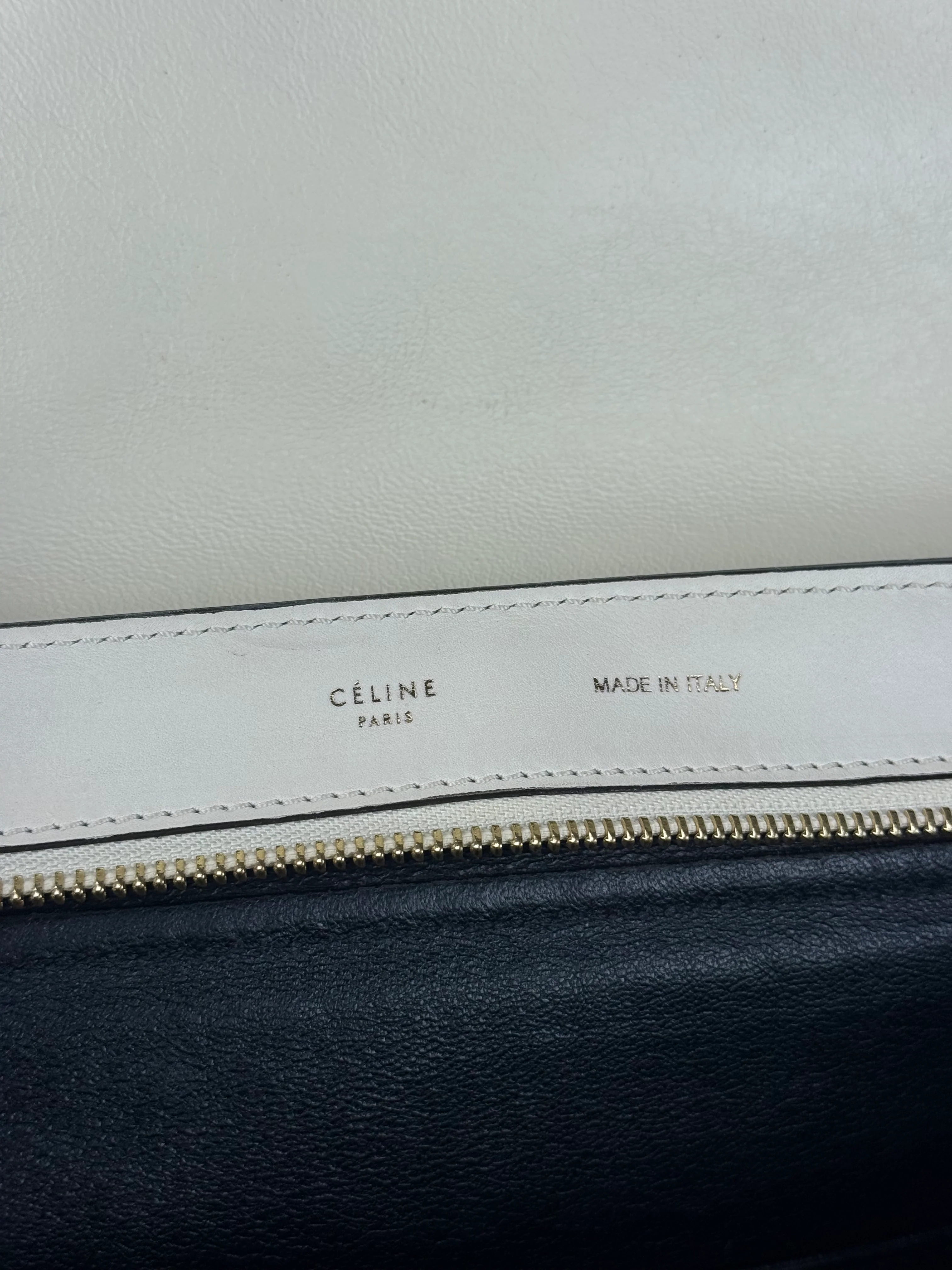 Celine Trapeze Leather 2Way Python Handle Handbag - Image 28